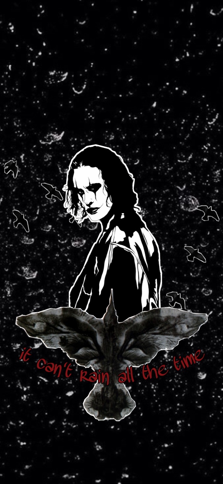 720x1560 thecrow crow 322544081322201, Phone