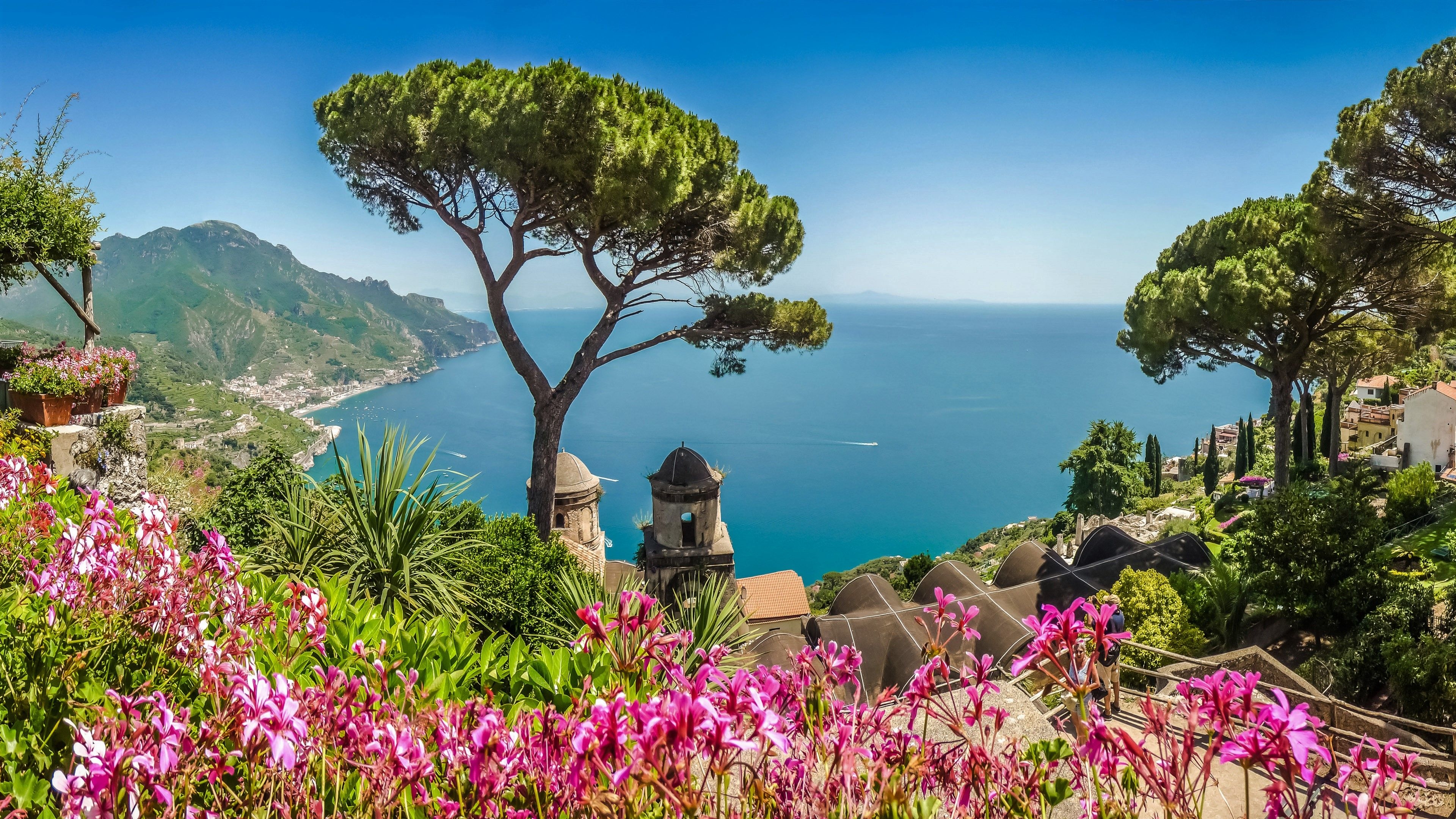 3840x2160 Amalfi Coast in Italy 4k Ultra HD Wallpaper, Desktop