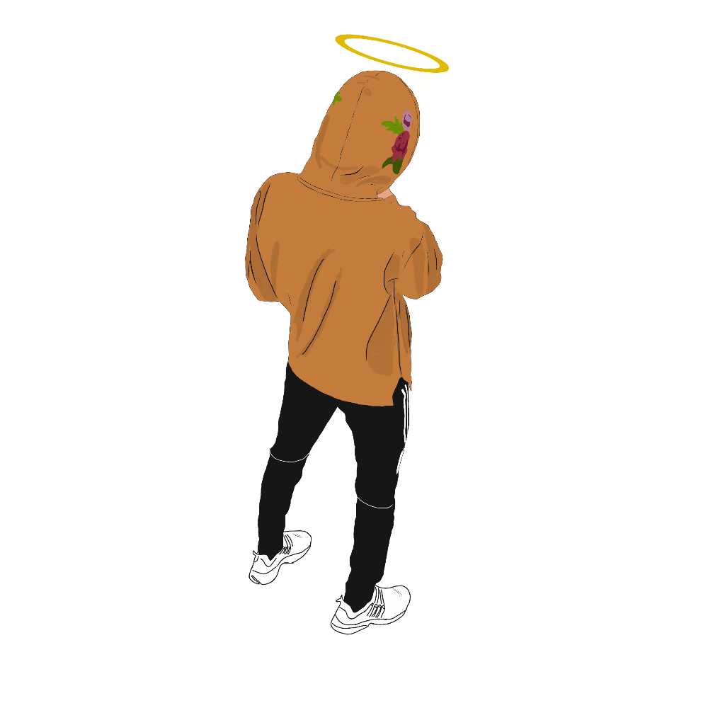 1030x1030 Supreme Drawing Boy, Phone