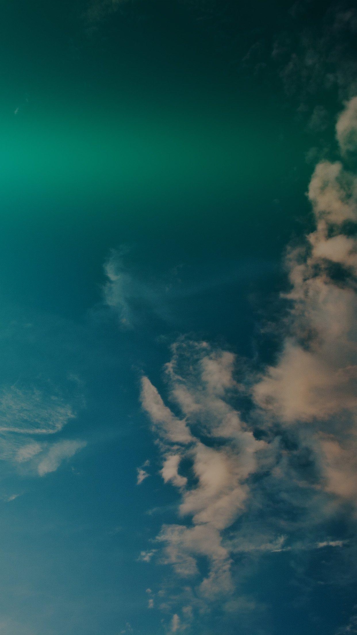 1250x2210 Sky Blue Green Cloud Sunny Clear Nature Flare Dark Android, Phone