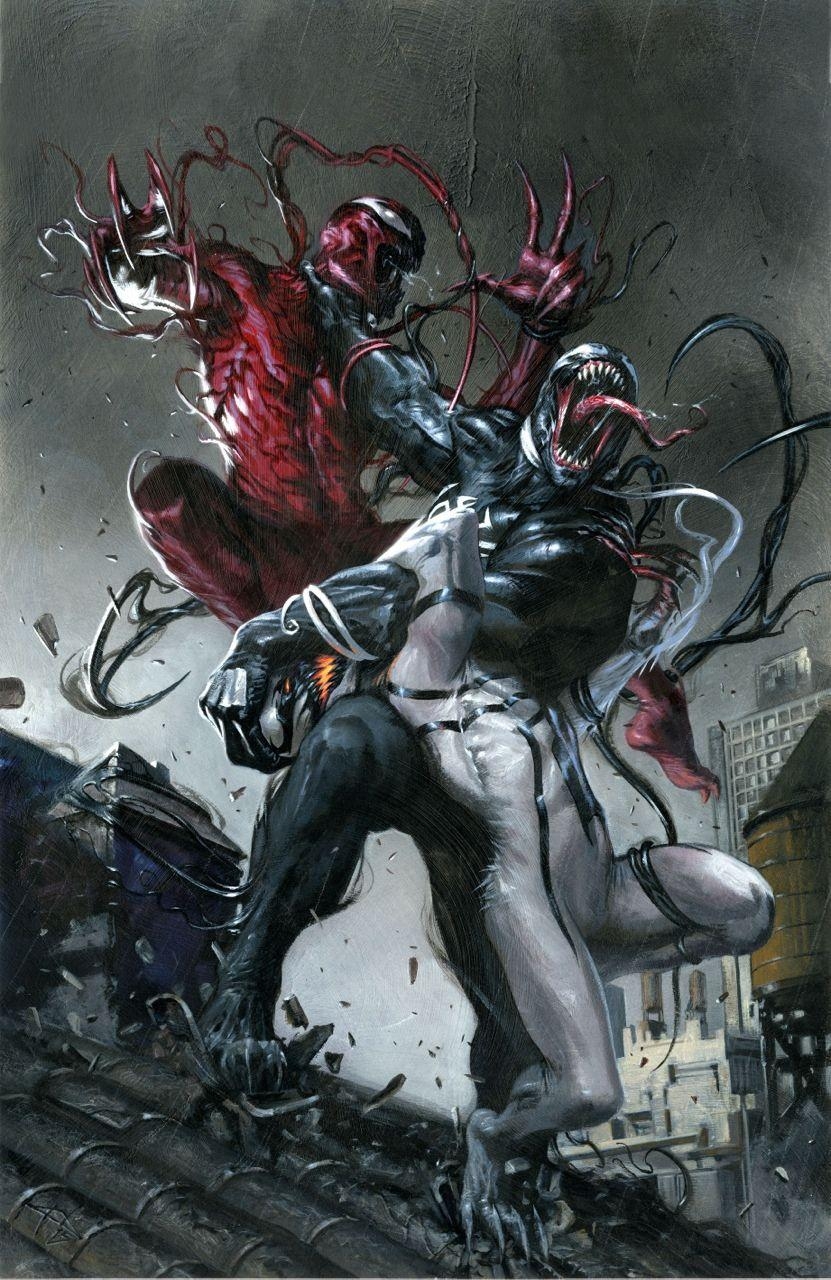 840x1280 Carnage, Venom & Anti Venom. Mavel & DC Comics, Phone