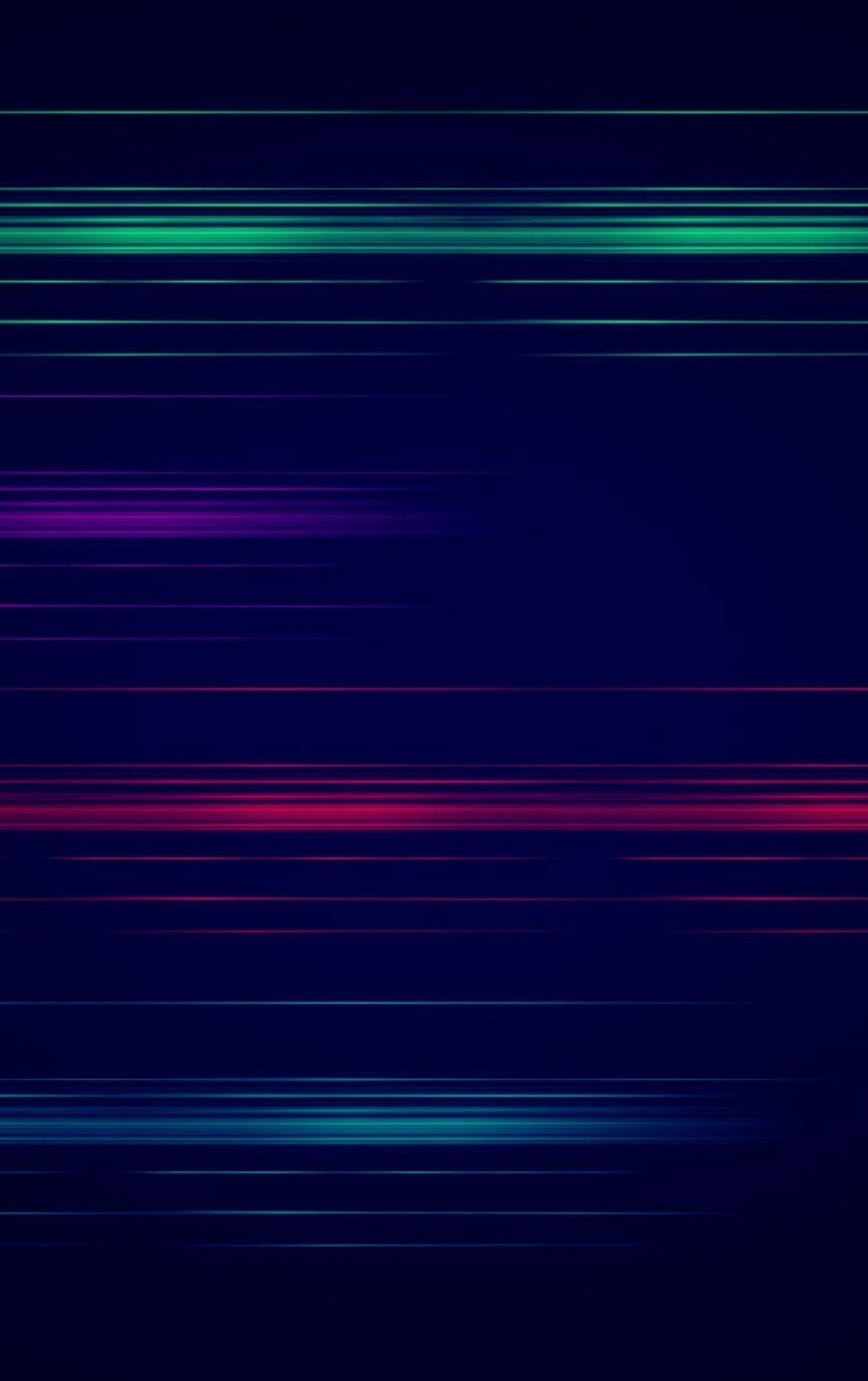 840x1340 Downaload Blur, lines, colorful, minimal wallpaper for screen, Phone