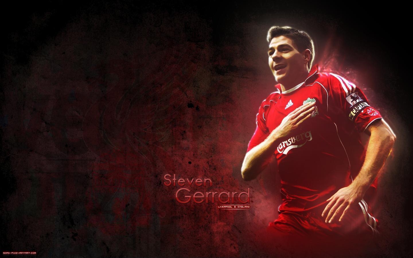 1440x900 Steven Gerrard 2014 Wallpaper. HD Wallpaper Zon, Desktop