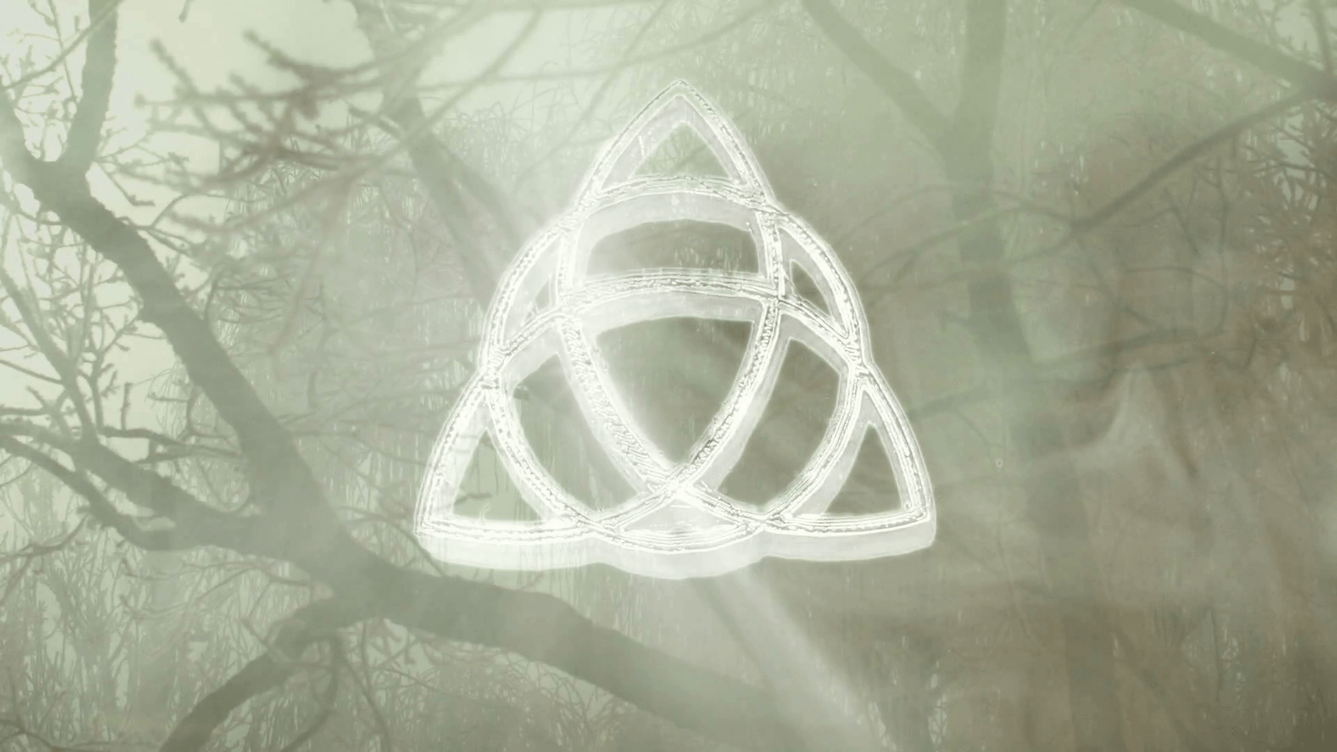 1920x1080 Triquetra symbol winter celtic viking symbolism Stock Video Footage, Desktop