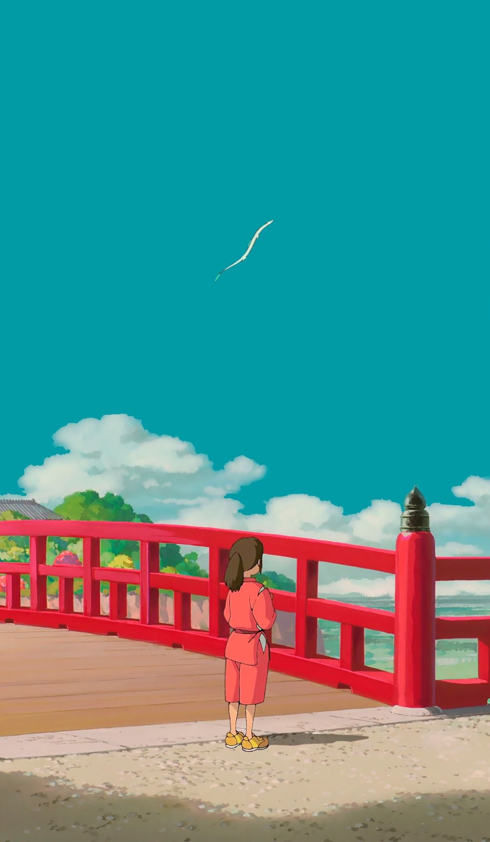 1000x1720 spirited away wallpaper, Phone