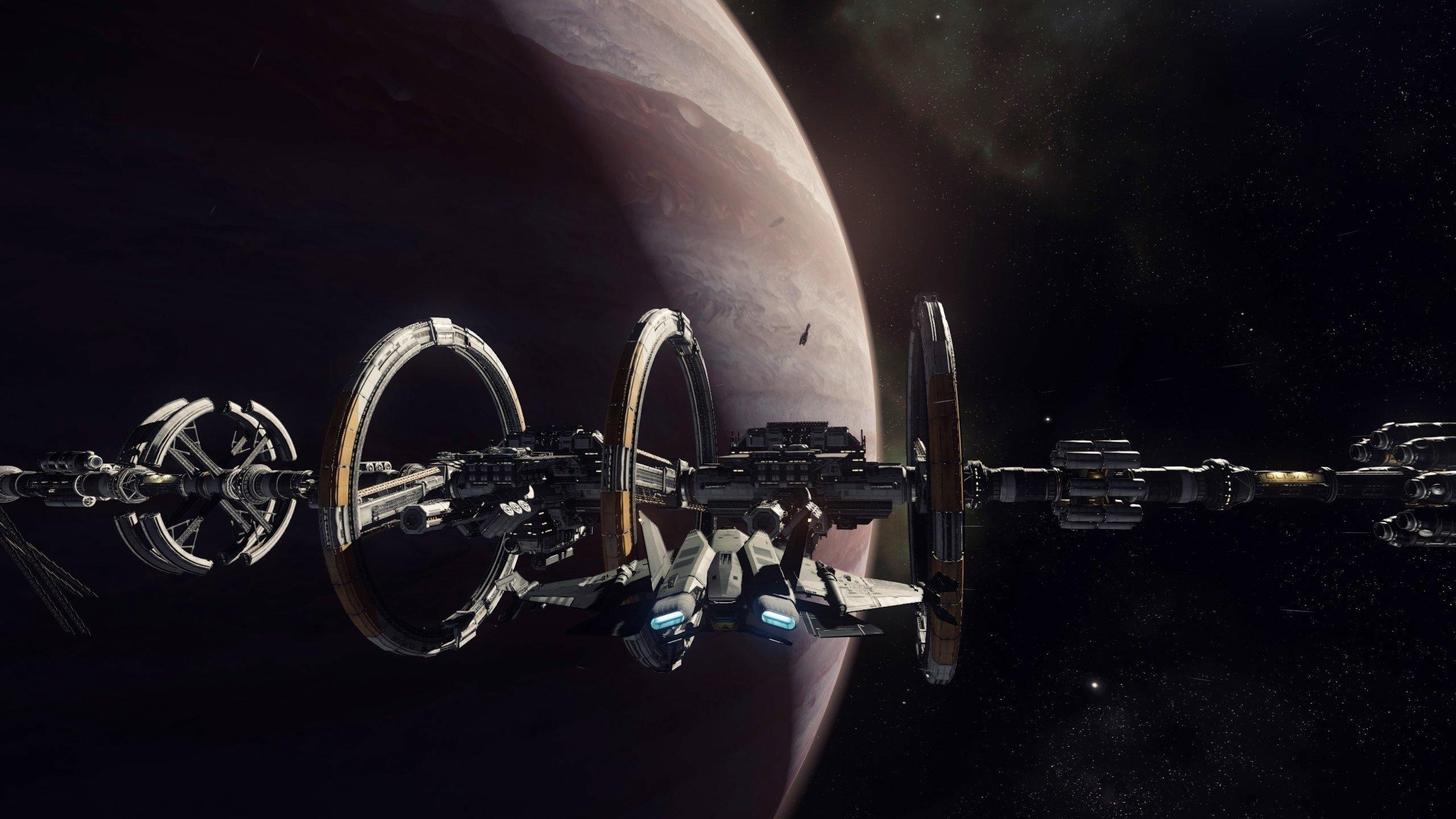 2560x1440 Best Space Station wallpaper for High Resolution HD, Desktop