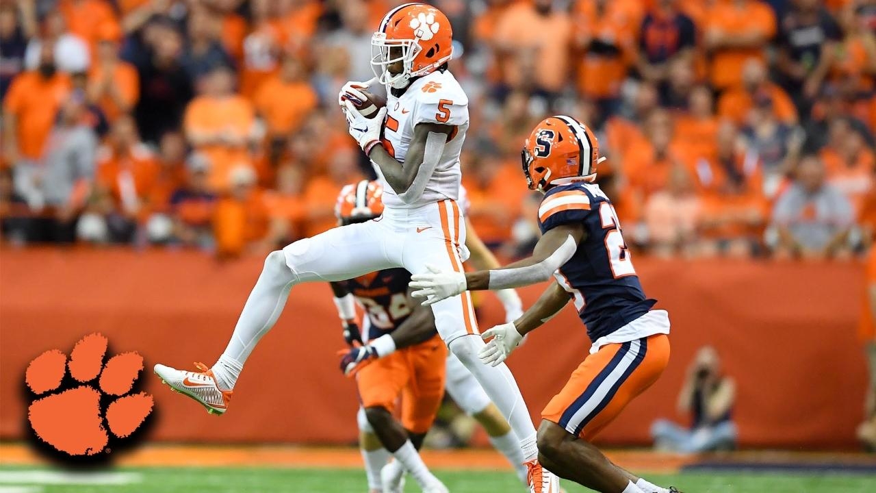 1280x720 Clemson's Tee Higgins Shows Off Against Syracuse. Clemson Sports Talk, Desktop