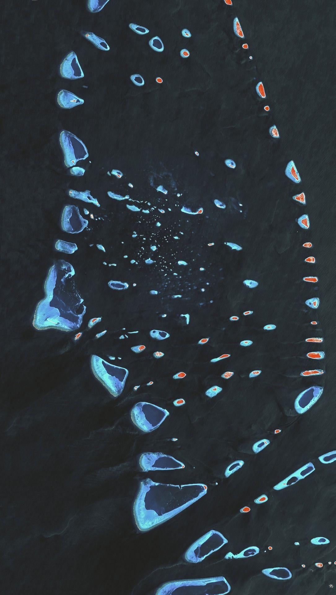 1090x1920 Aerial Wallpaper: Satellite Wallpaper for Your Phone, Phone