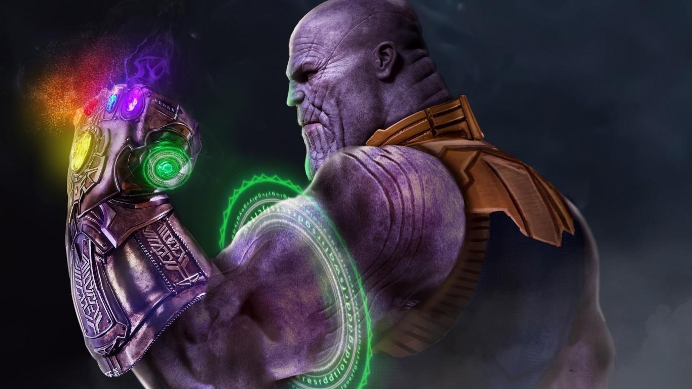 1370x770 Download  Avengers: Endgame, Infinity Gauntlet, Thanos, Desktop