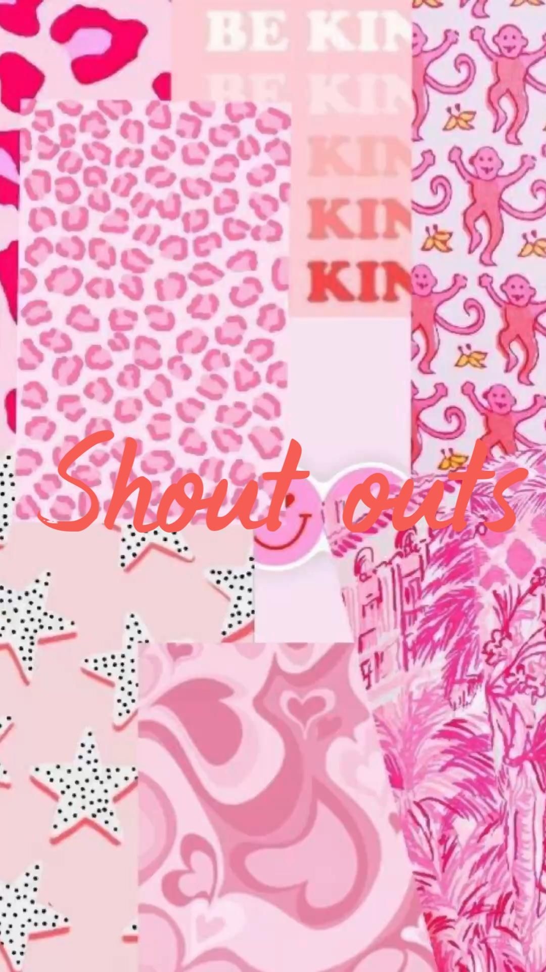 1080x1920 Shout outs. Pink wallpaper ipad, Preppy wallpaper, Pink wallpaper iphone, Phone