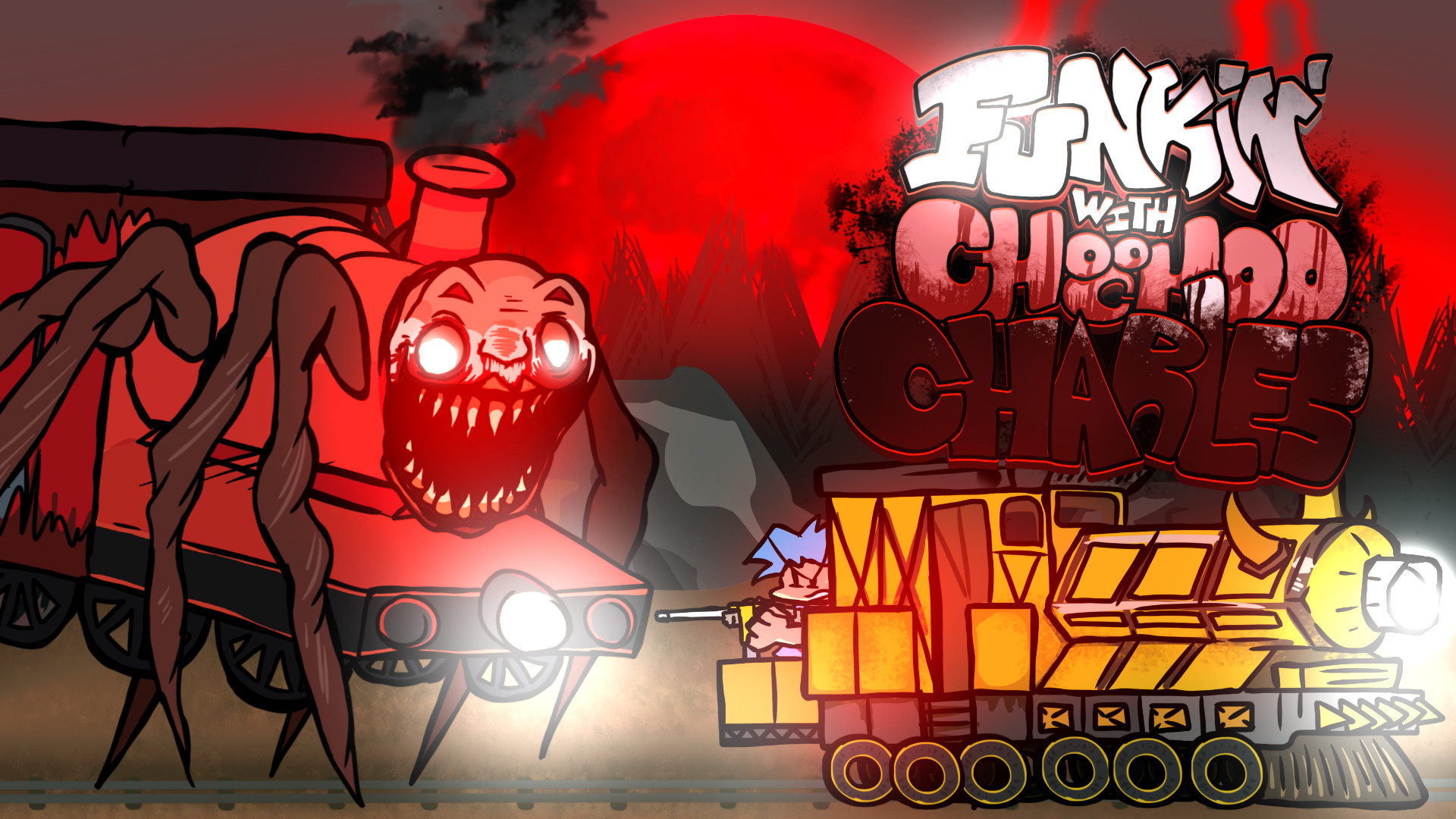 1920x1080 Funkin' With Choo Choo Charles ( HEAVY WIP ) [Friday Night Funkin'] [Works In Progress], Desktop