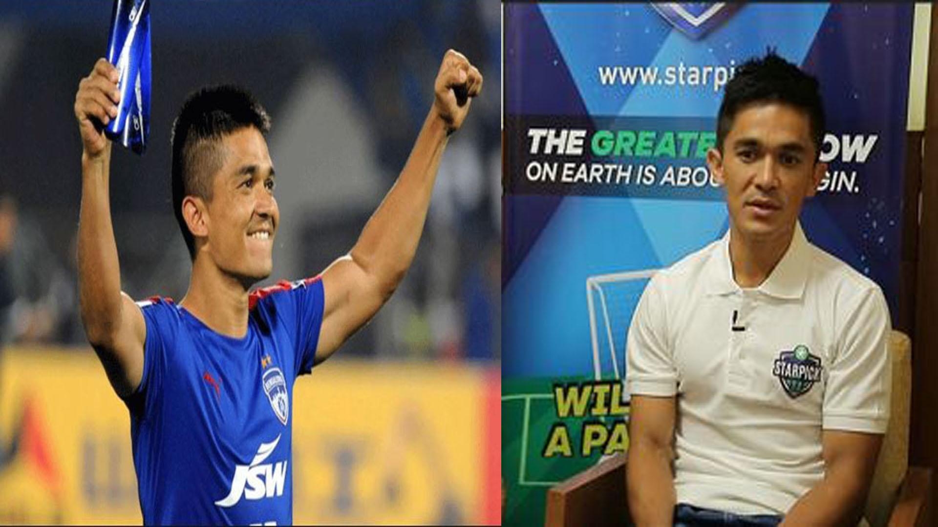 1920x1080 Sunil Chhetri: Indian athletes don't get adequate support unless, Desktop