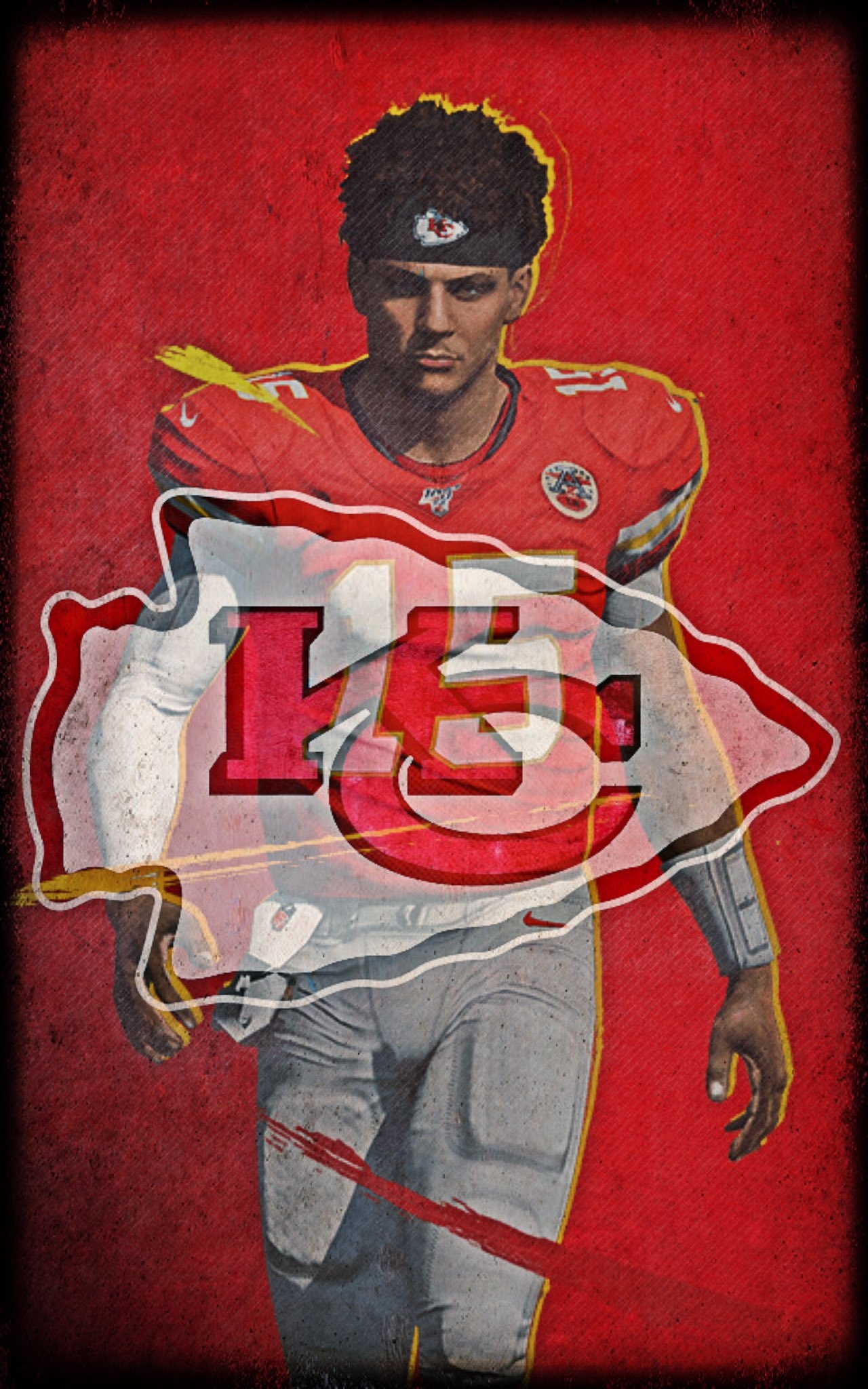 1280x2050 Patrick Mahomes II Kansas City Chiefs wallpaper, Phone