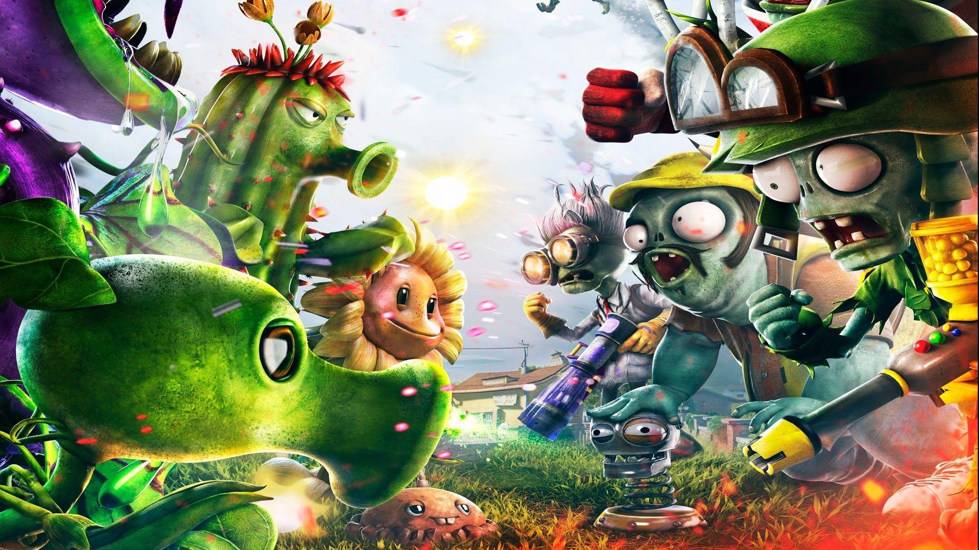 1920x1080 Plants vs. Zombies, Garden Warfare HD Wallpaper. Background, Desktop