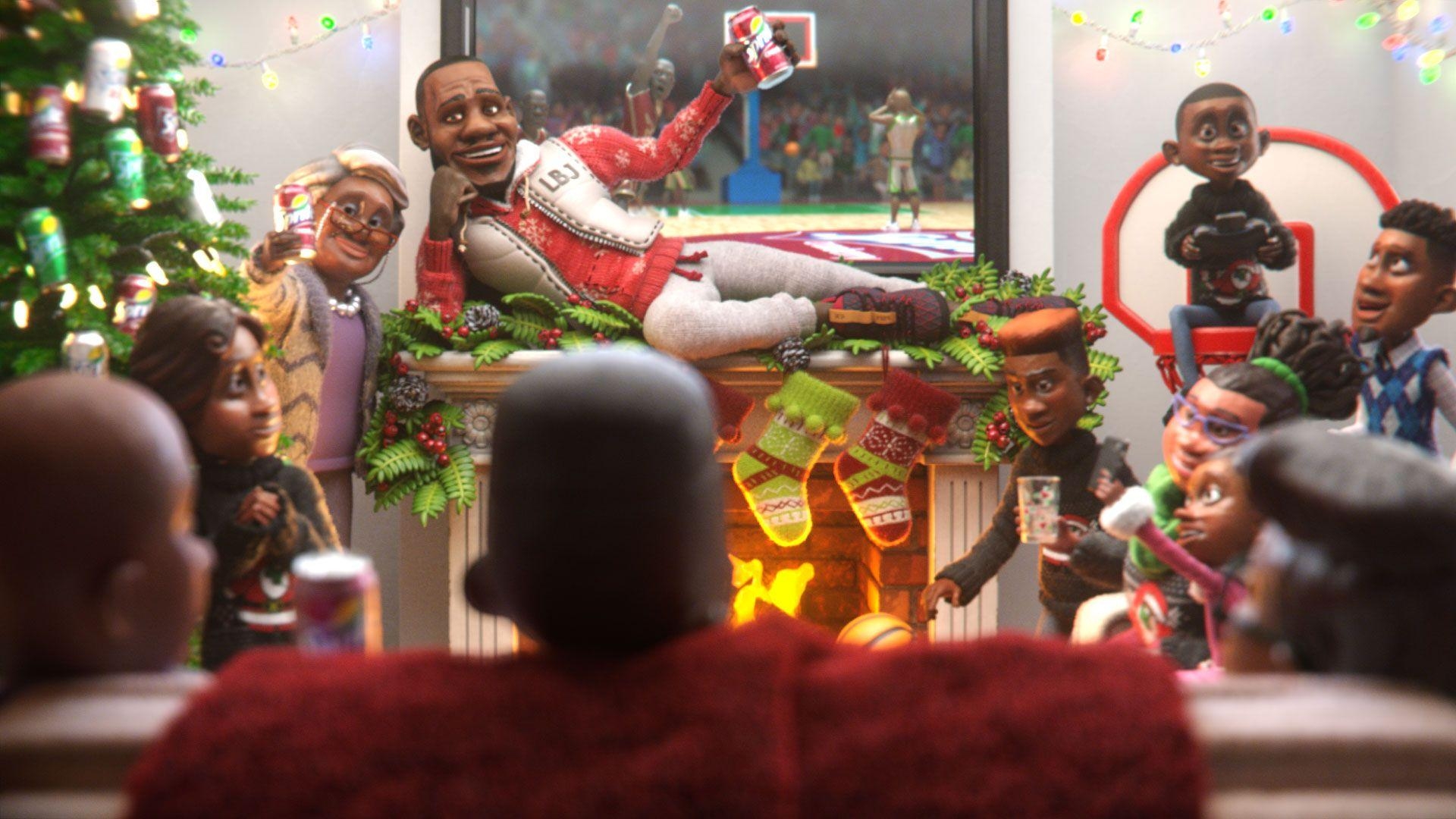 1920x1080 LeBron James and DRAM Get Animated for New Sprite Cranberry Holiday, Desktop