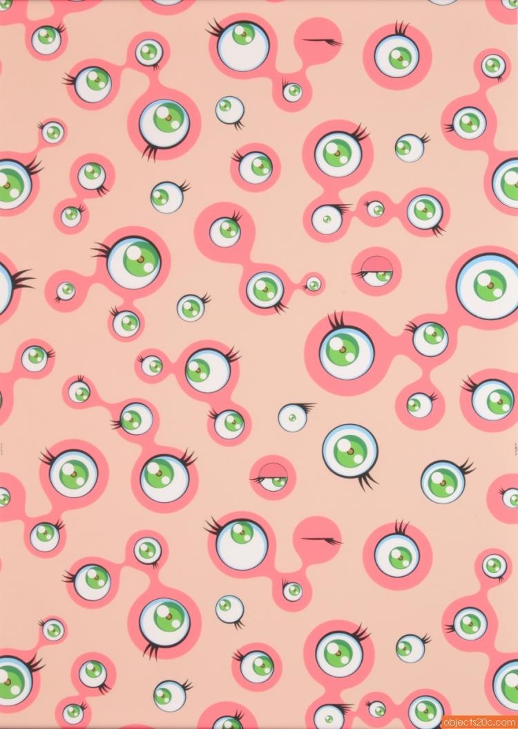 750x1060 Takashi Murakami JELLYFISH EYES Wallpaper, Phone