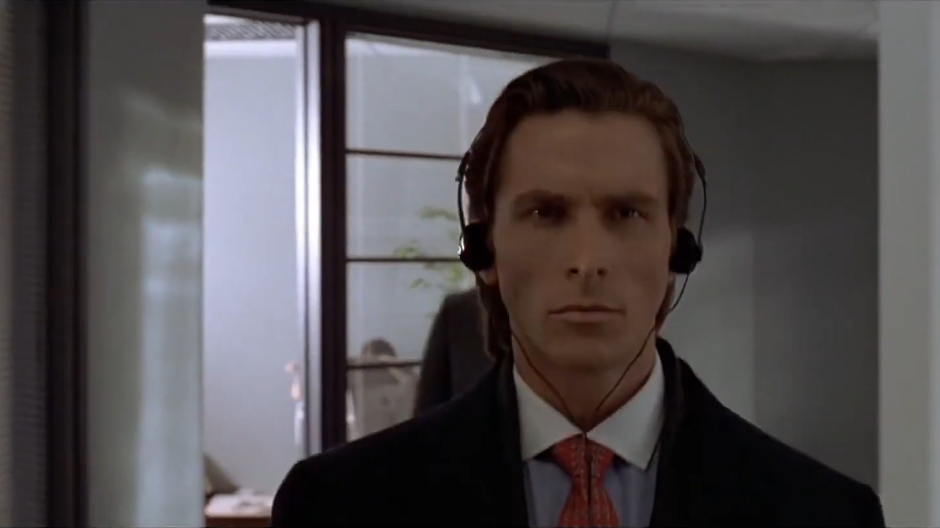 1920x1080 Patrick Bateman in Headphones, Desktop