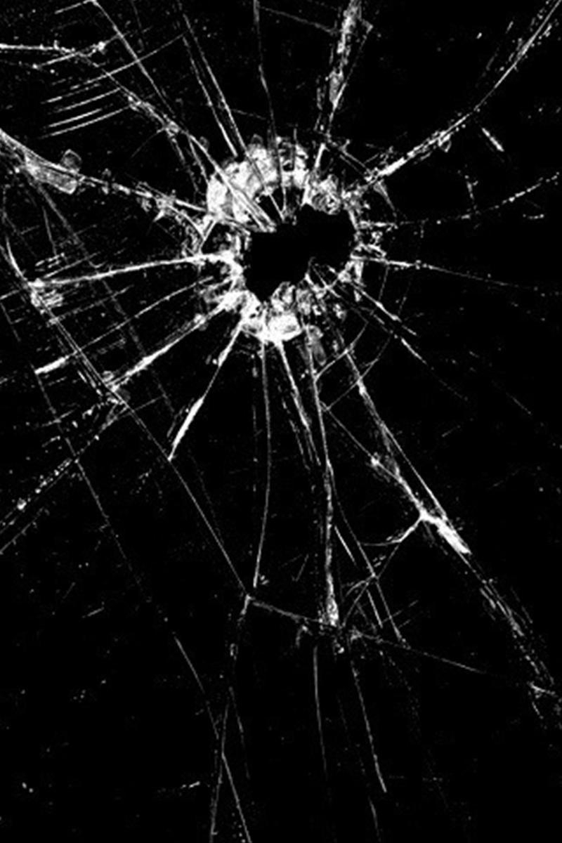 800x1200 Cracked Black Screen Android Wallpaper. Cracked wallpaper, Phone