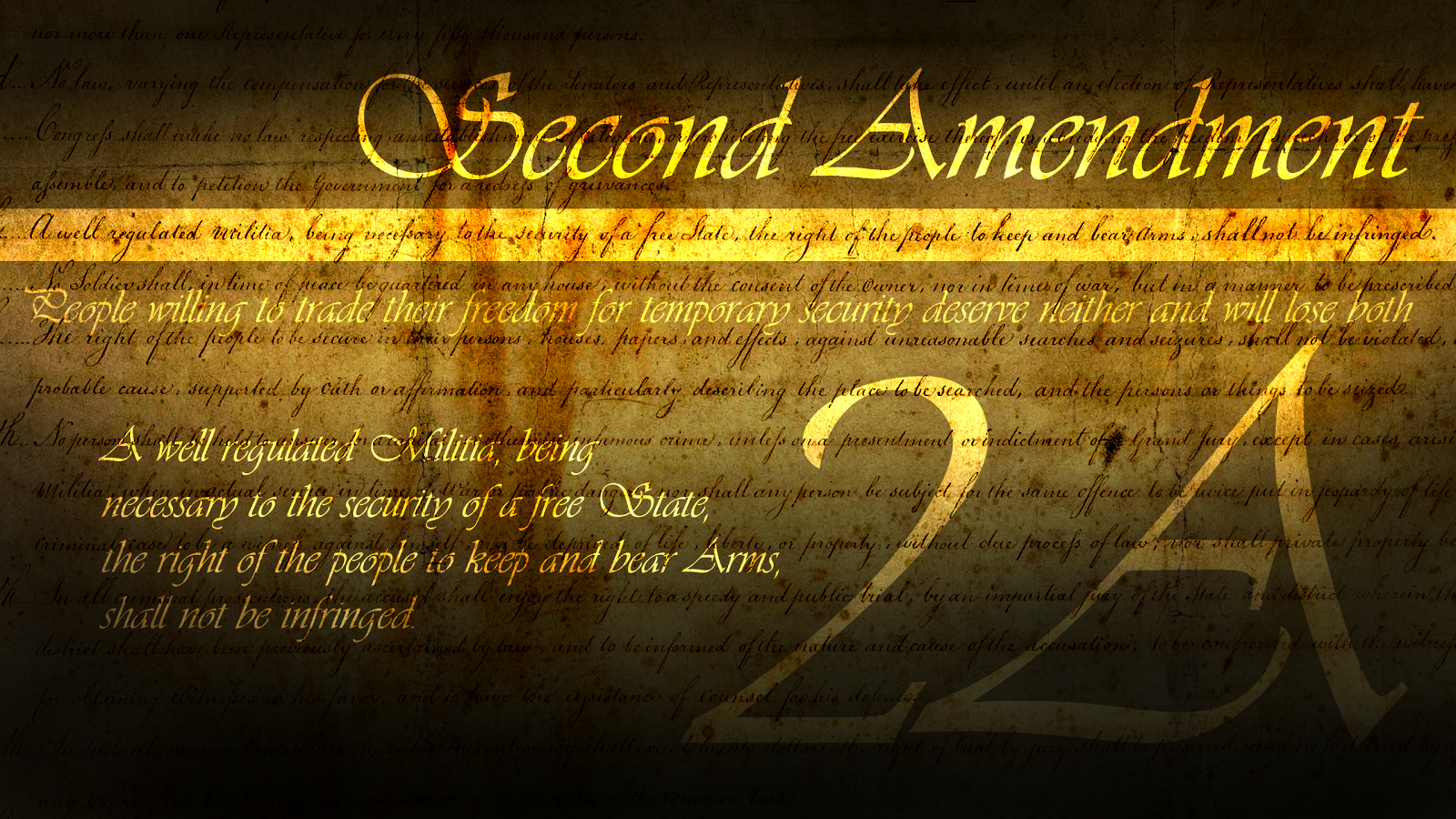 1600x900 Amendment One Backgroundnd Amendment, Desktop