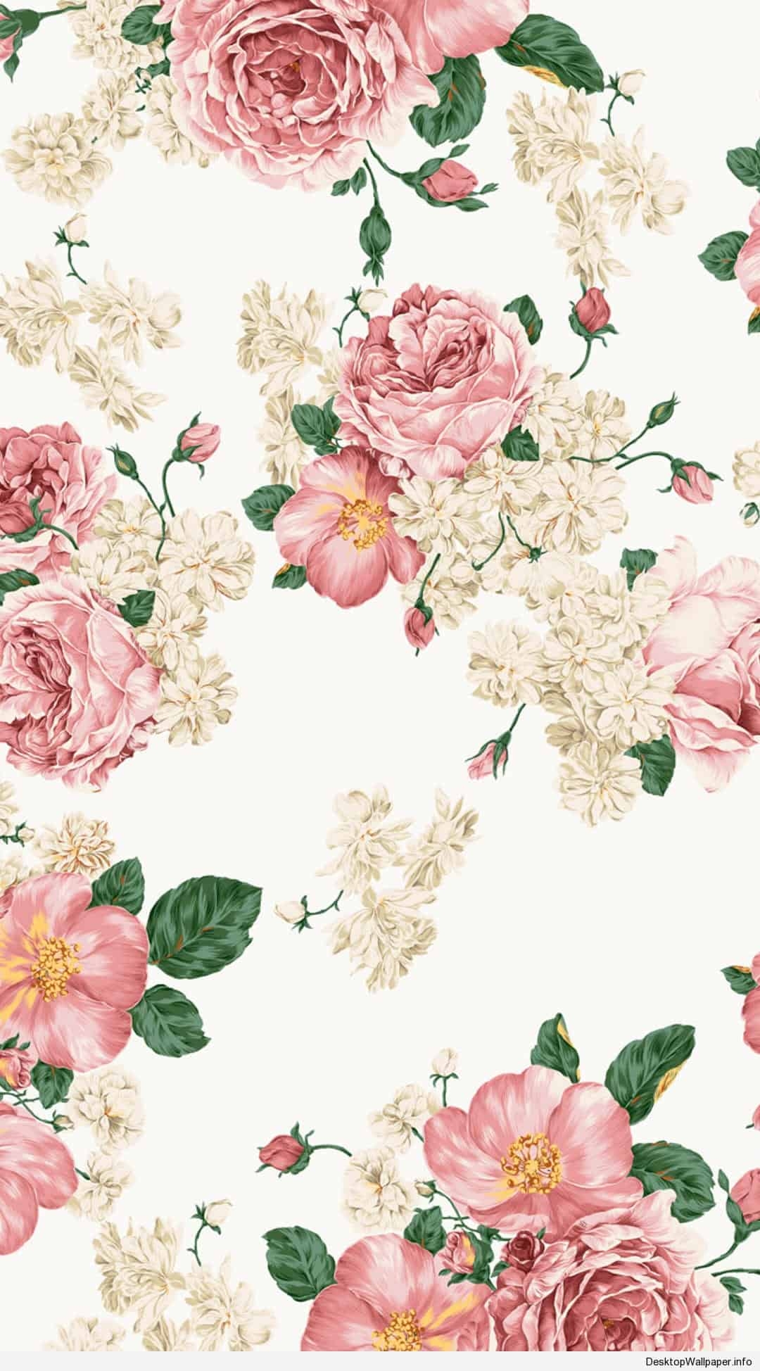 1080x1950 Floral Wallpaper iPhone, Phone