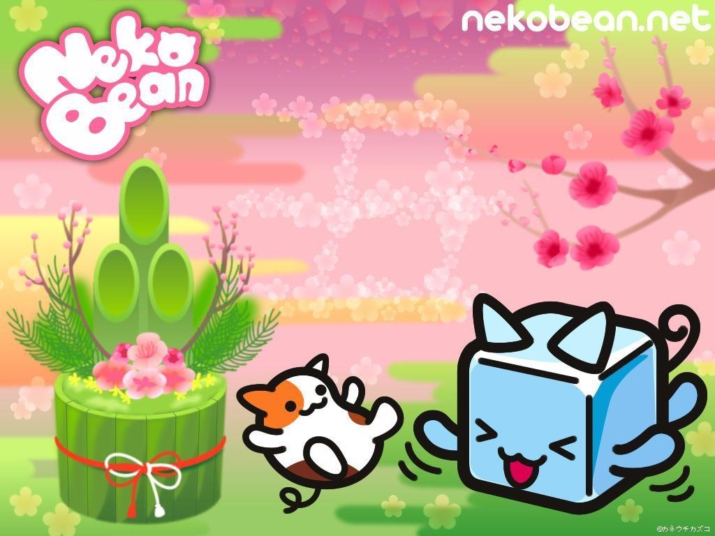 1030x770 Neko Bean Kawaii Wallpaper, Desktop