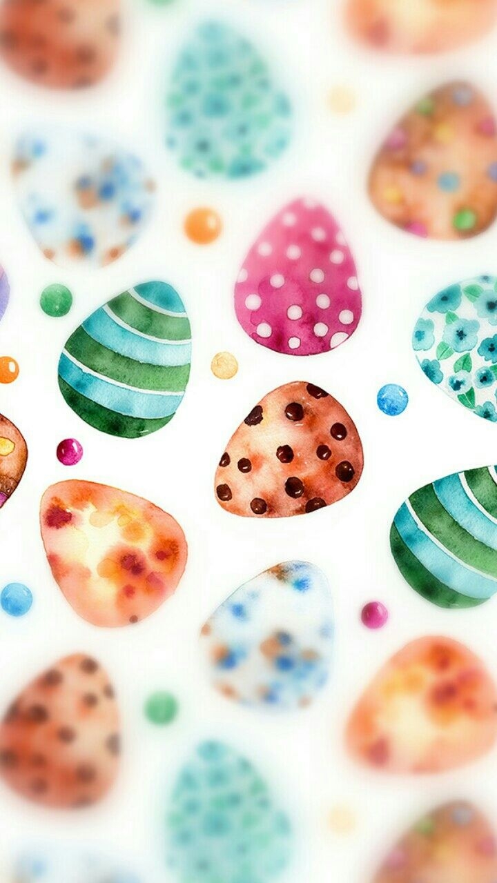 720x1280 Colorful Easter Eggs, Phone