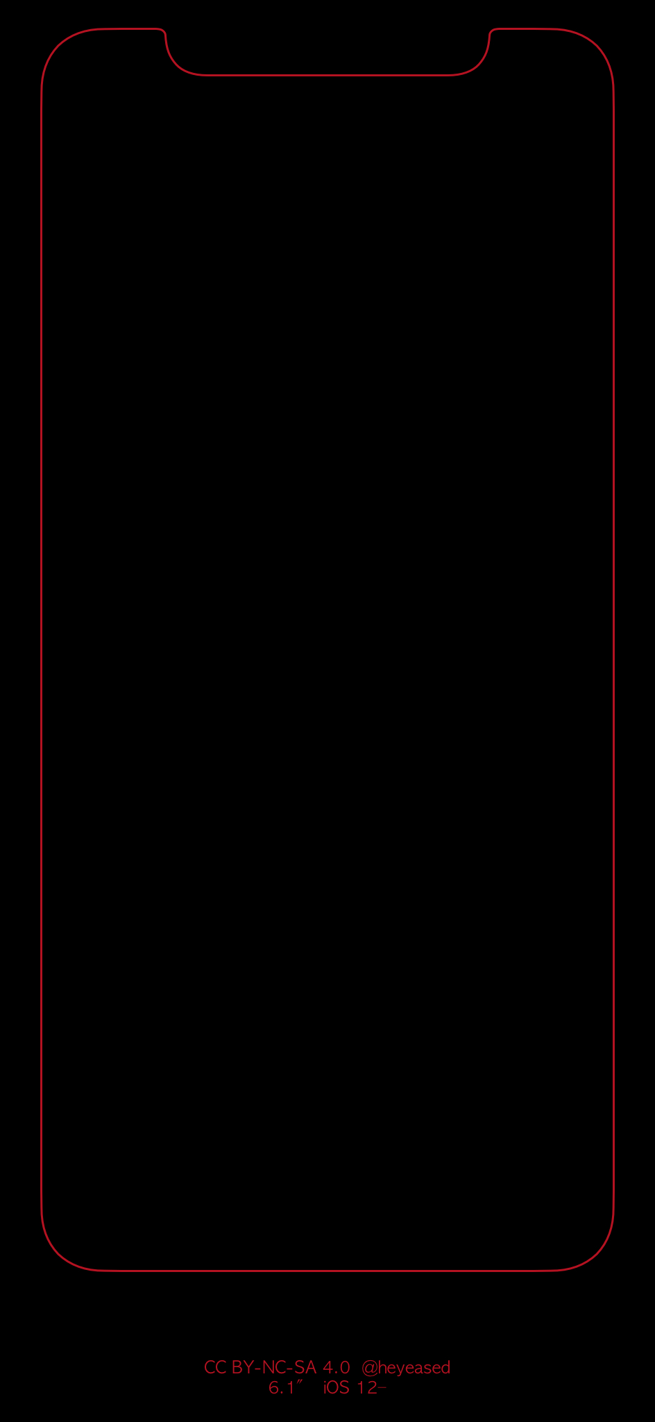 950x2050 iPhone Xr Red Wallpaper, Phone