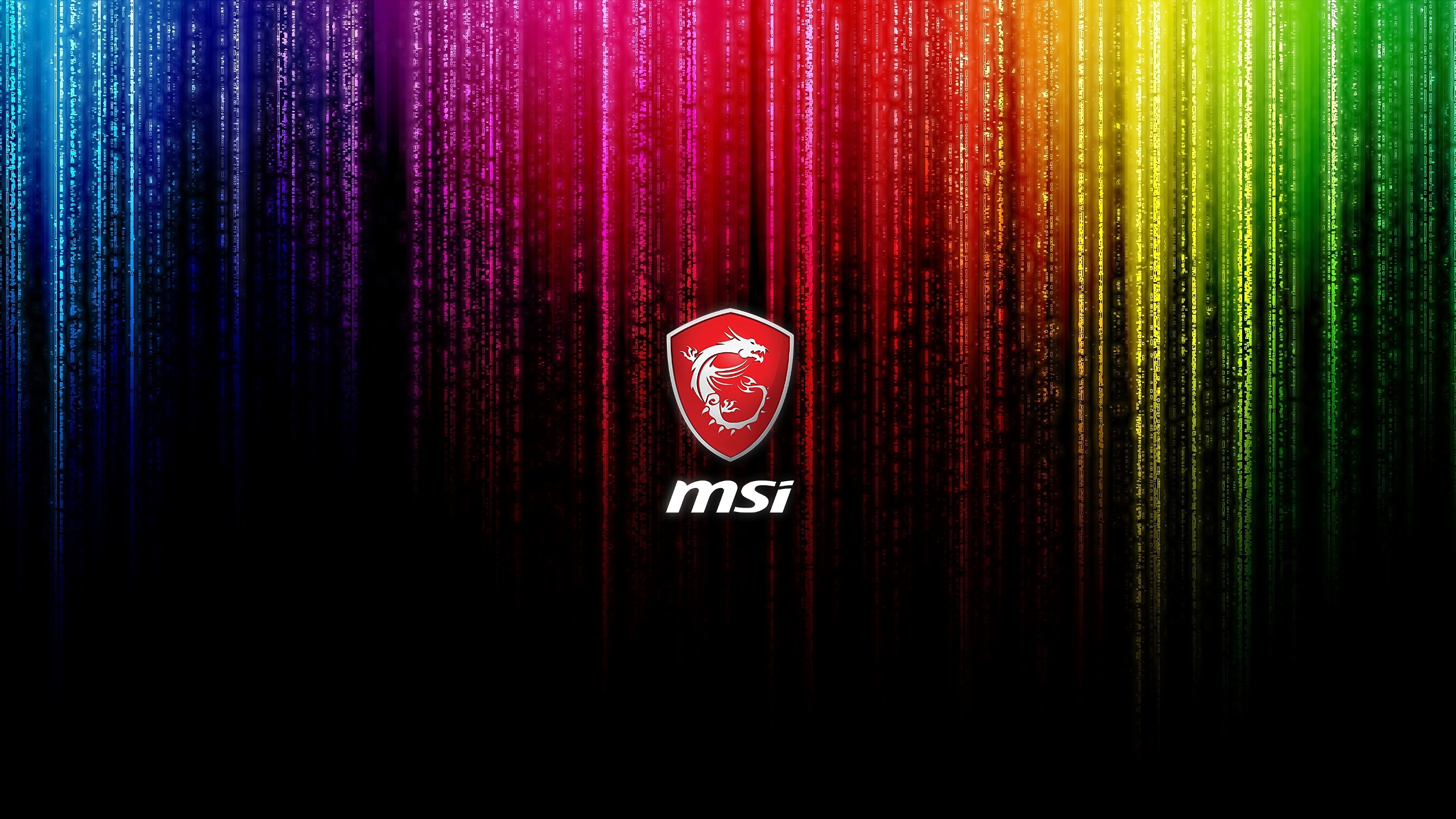 3840x2160 MSi Rgb Matrix Colorful Chroma 4K, Desktop