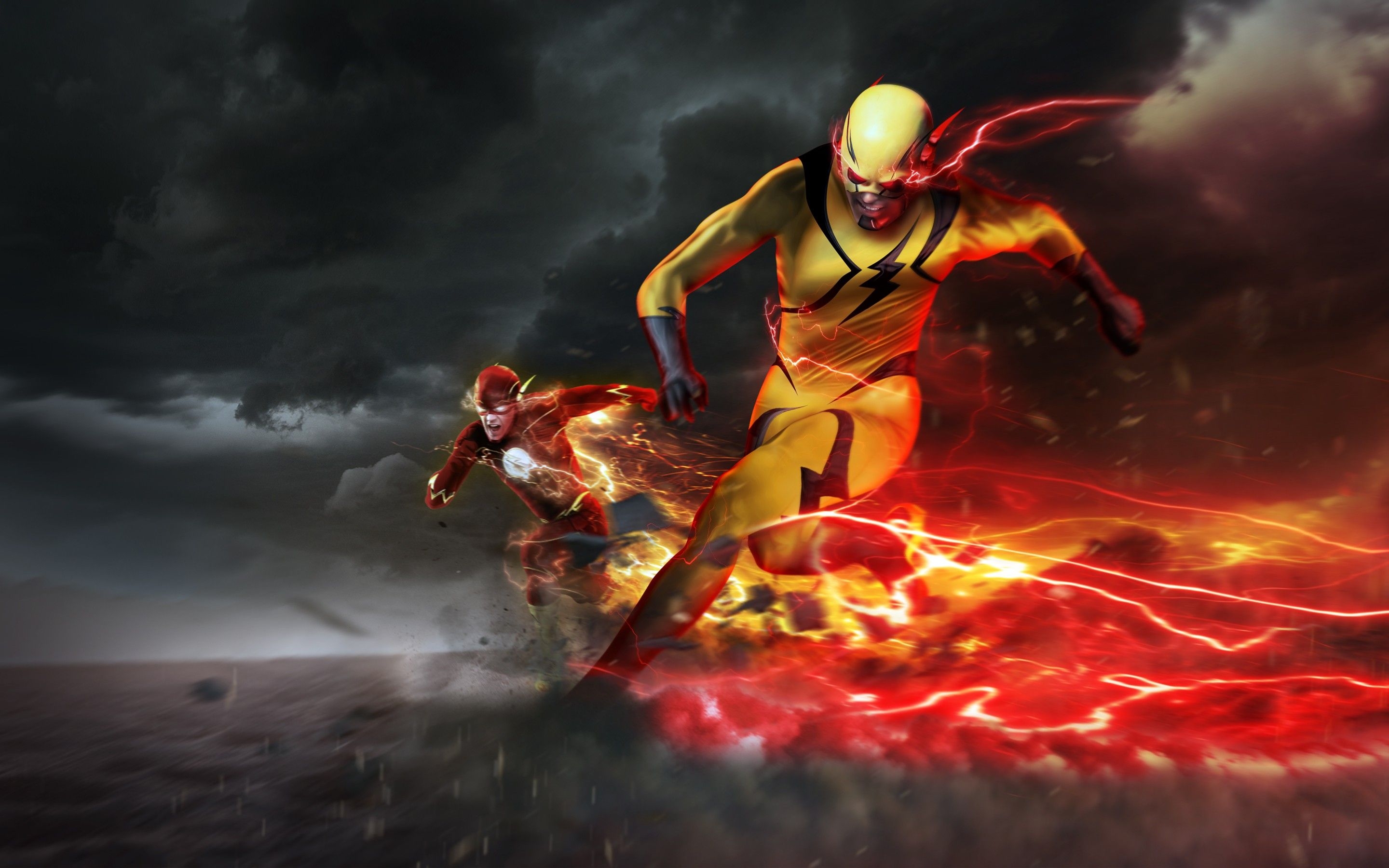 2880x1800 Flash Vs Reverse Flash 4k Wallpaper For Pc, Desktop