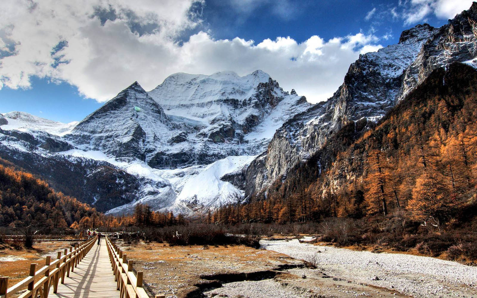 1600x1000 wallpaper: Snow Mountains Wallpaper, Desktop