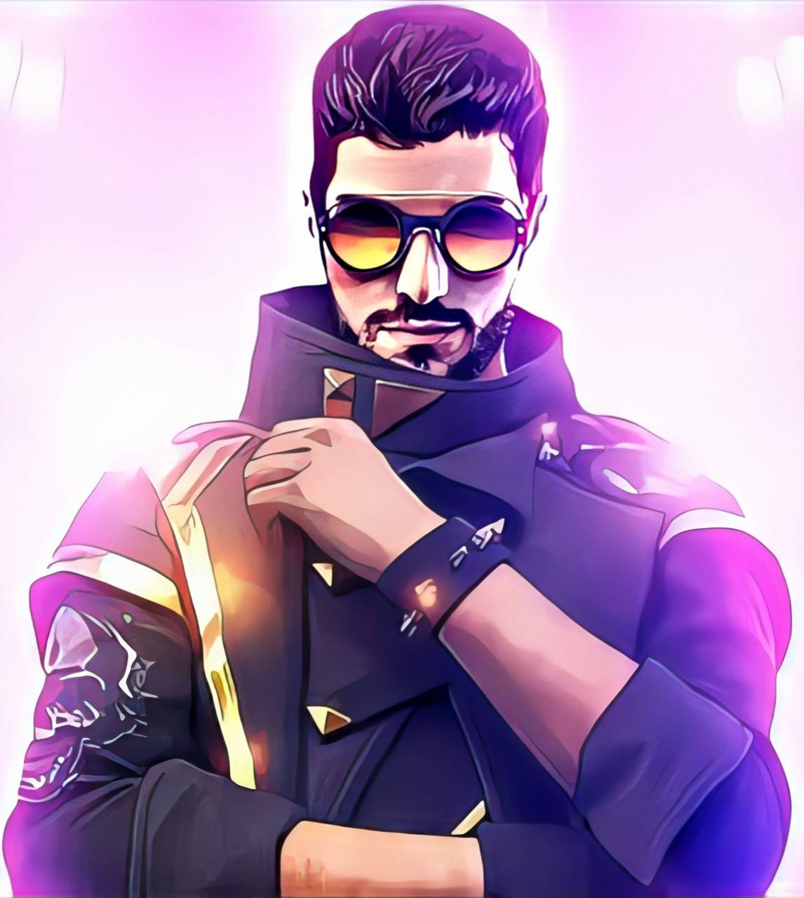 1150x1280 Dj alok free fire wallpaper, Phone