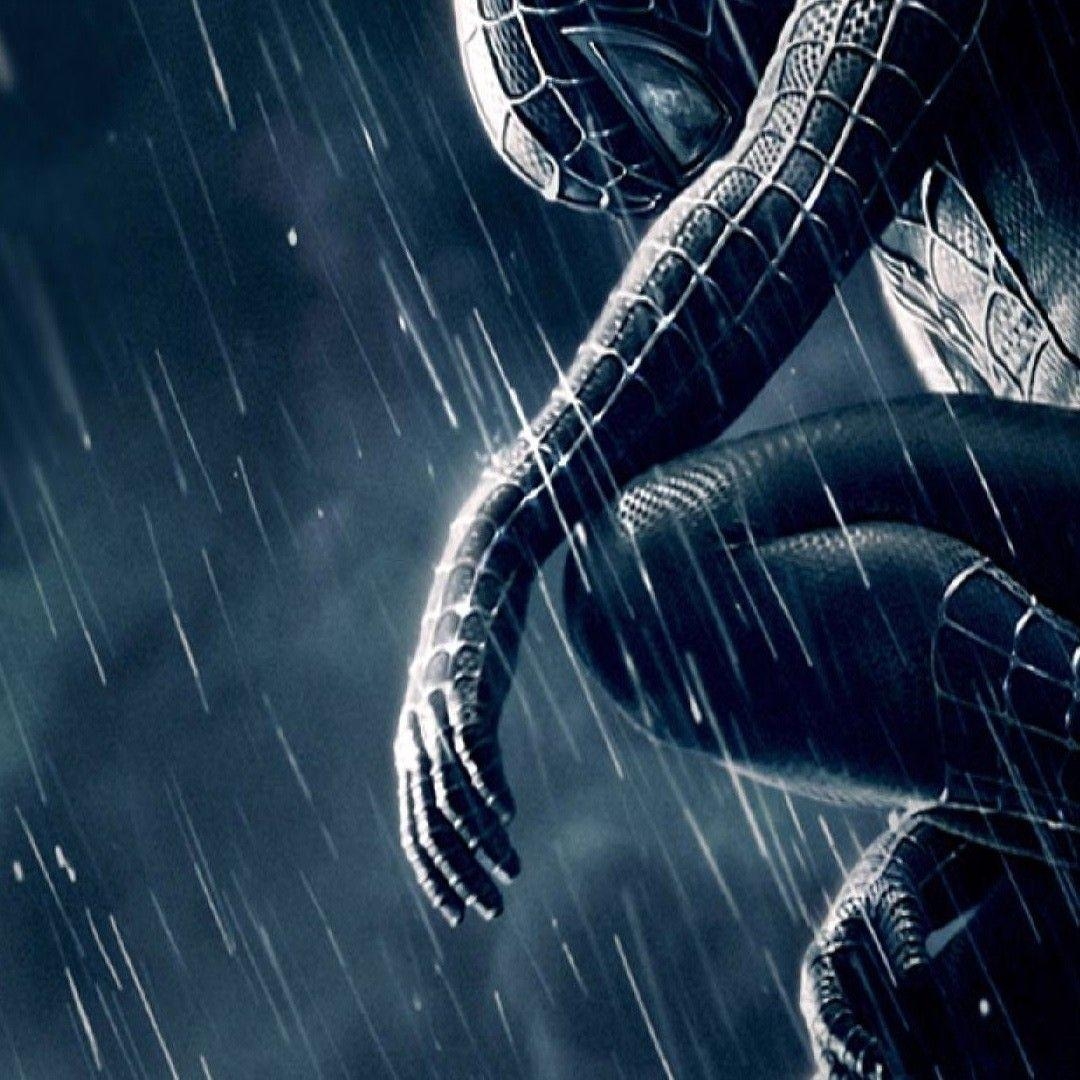 1080x1080 Spiderman Black And Blue HD Wallpaper, Phone