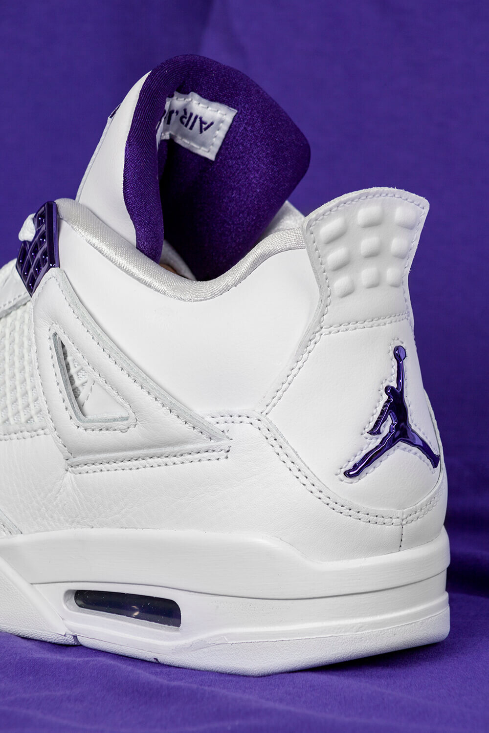 1000x1500 Air Jordan 4 Retro Metallic Purple Release, Phone