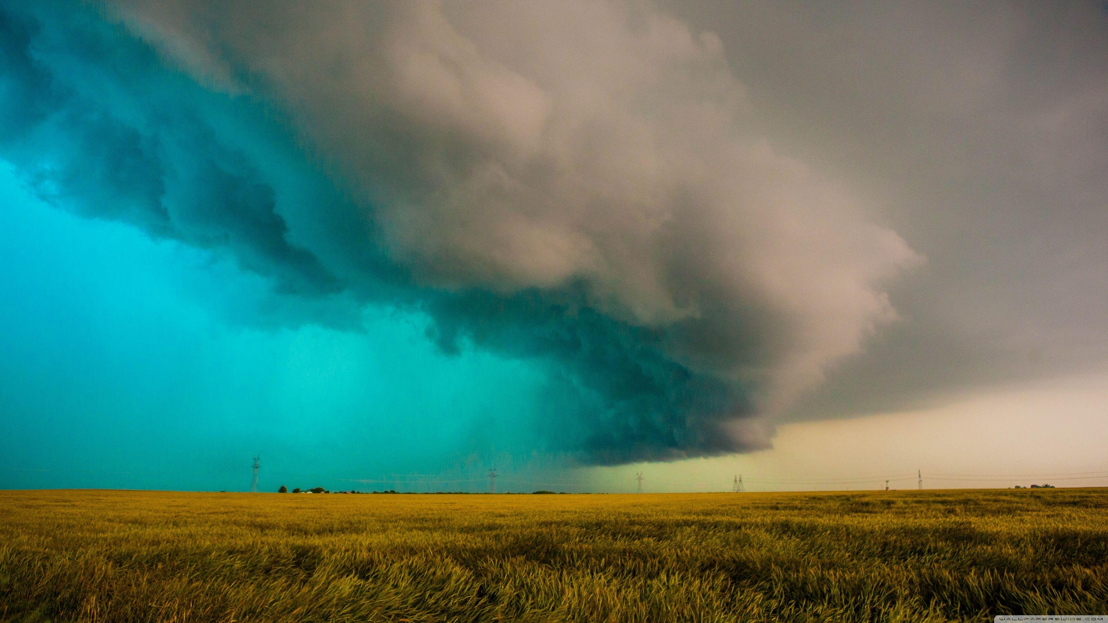 3840x2160 Supercell Thunderstorm ❤ 4K HD Desktop Wallpaper for 4K Ultra HD TV, Desktop