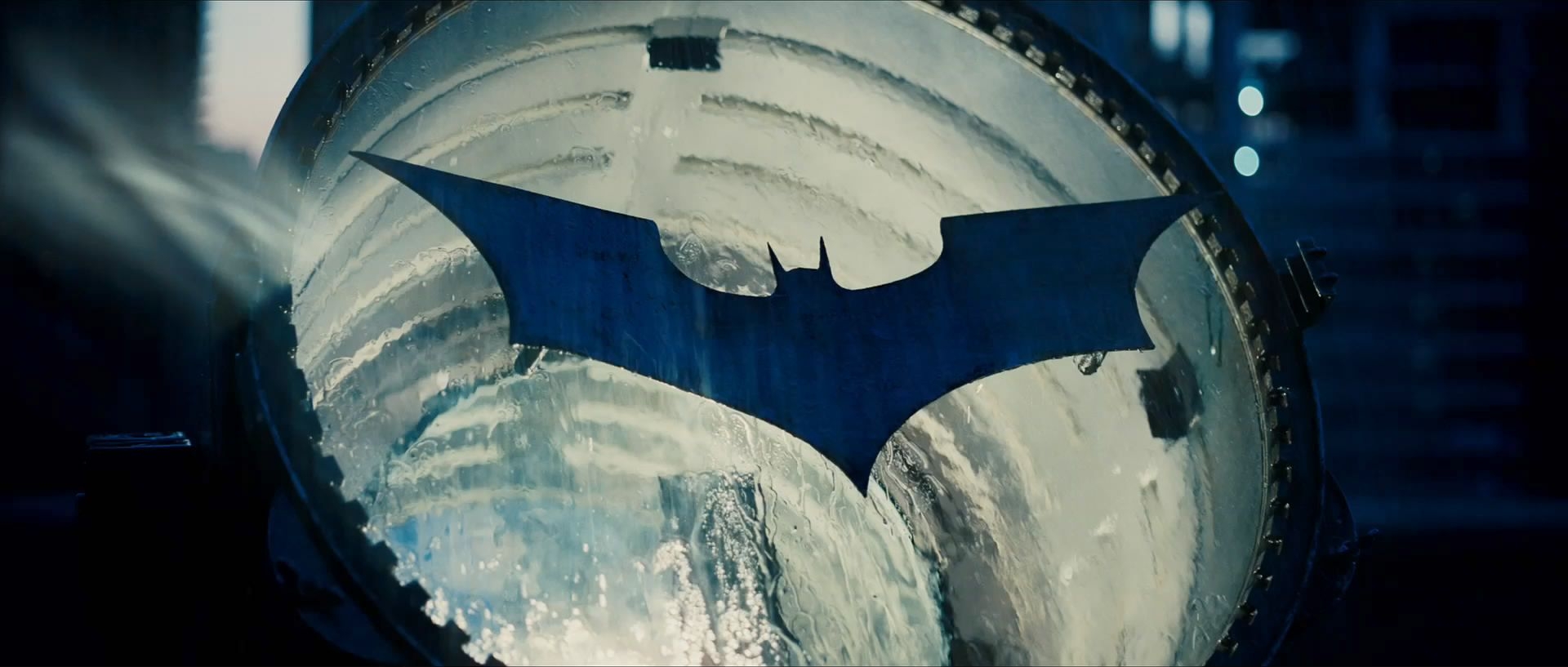 1920x820 Dark Knight Bat Signal Gif, Dual Screen