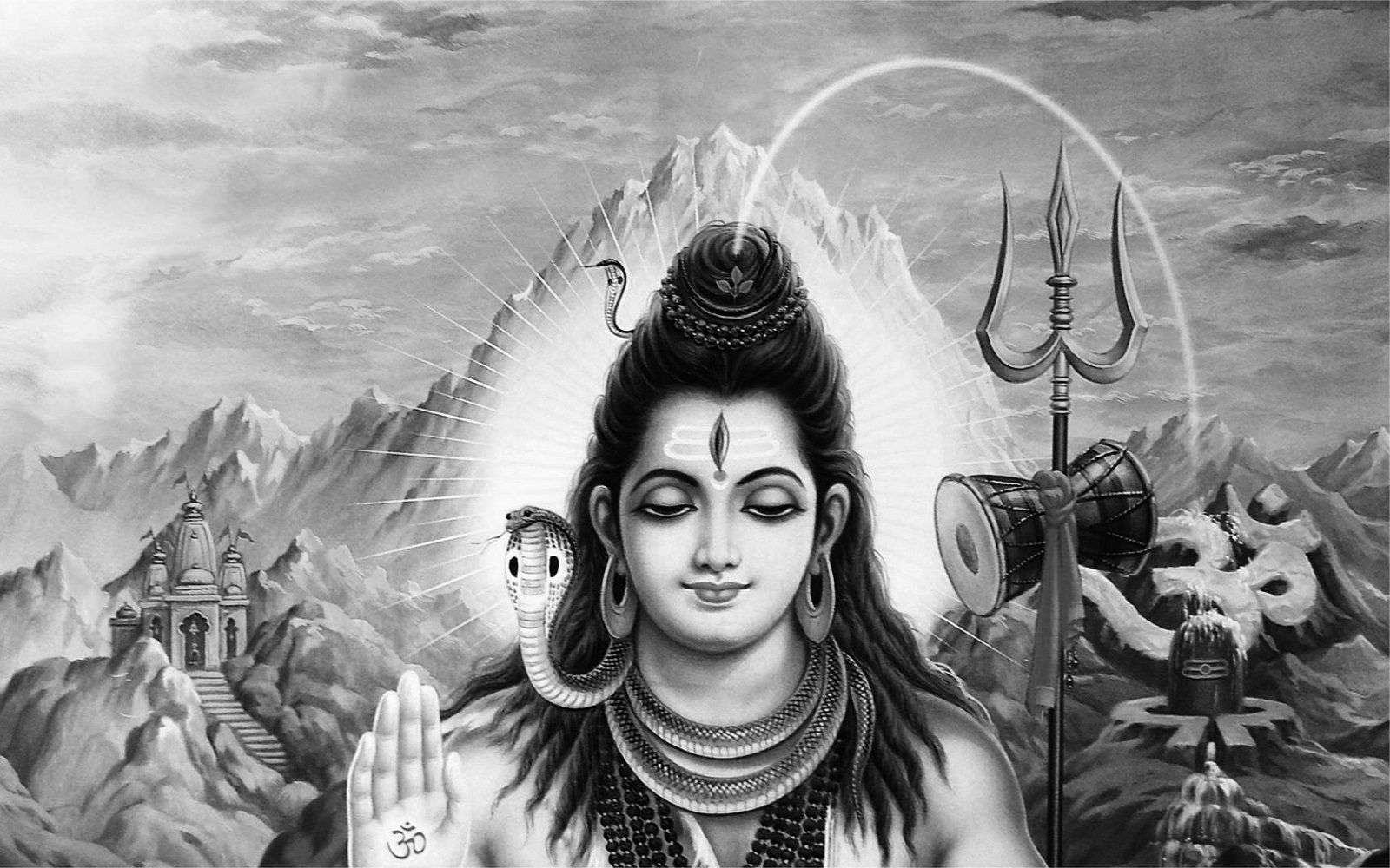 1600x1000 Free Download Lord Shiva High Definition Wallpaper, Desktop