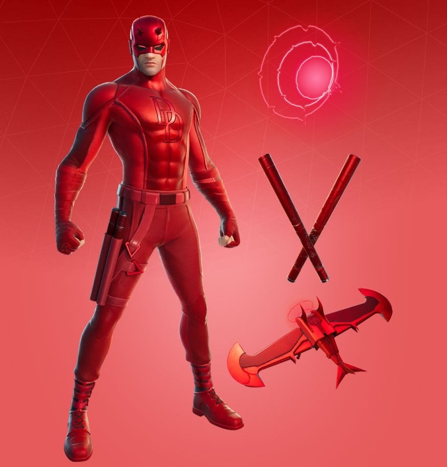 880x920 Daredevil Fortnite wallpaper, Phone