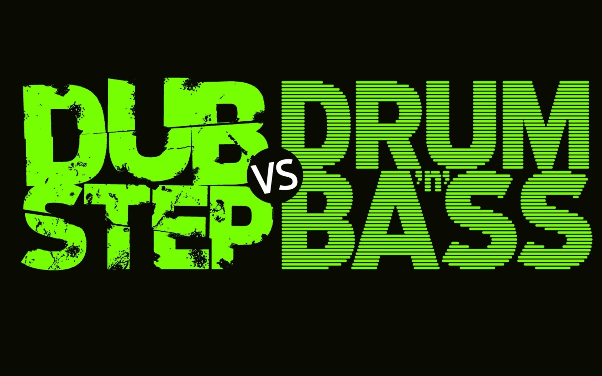 1920x1200 Drum and bass dubstep text typography wallpaper, Desktop