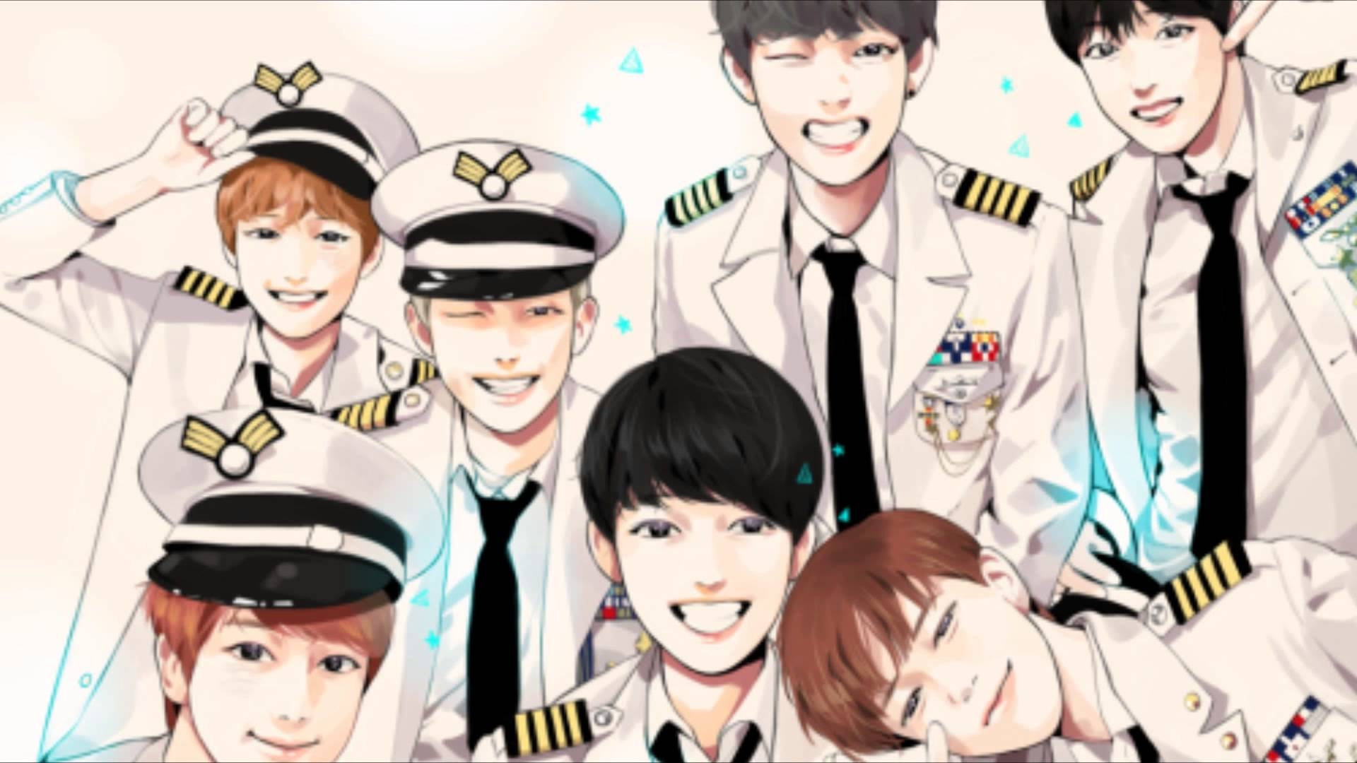 1920x1080 BTS Anime Desktop Wallpaper Free BTS Anime Desktop, Desktop