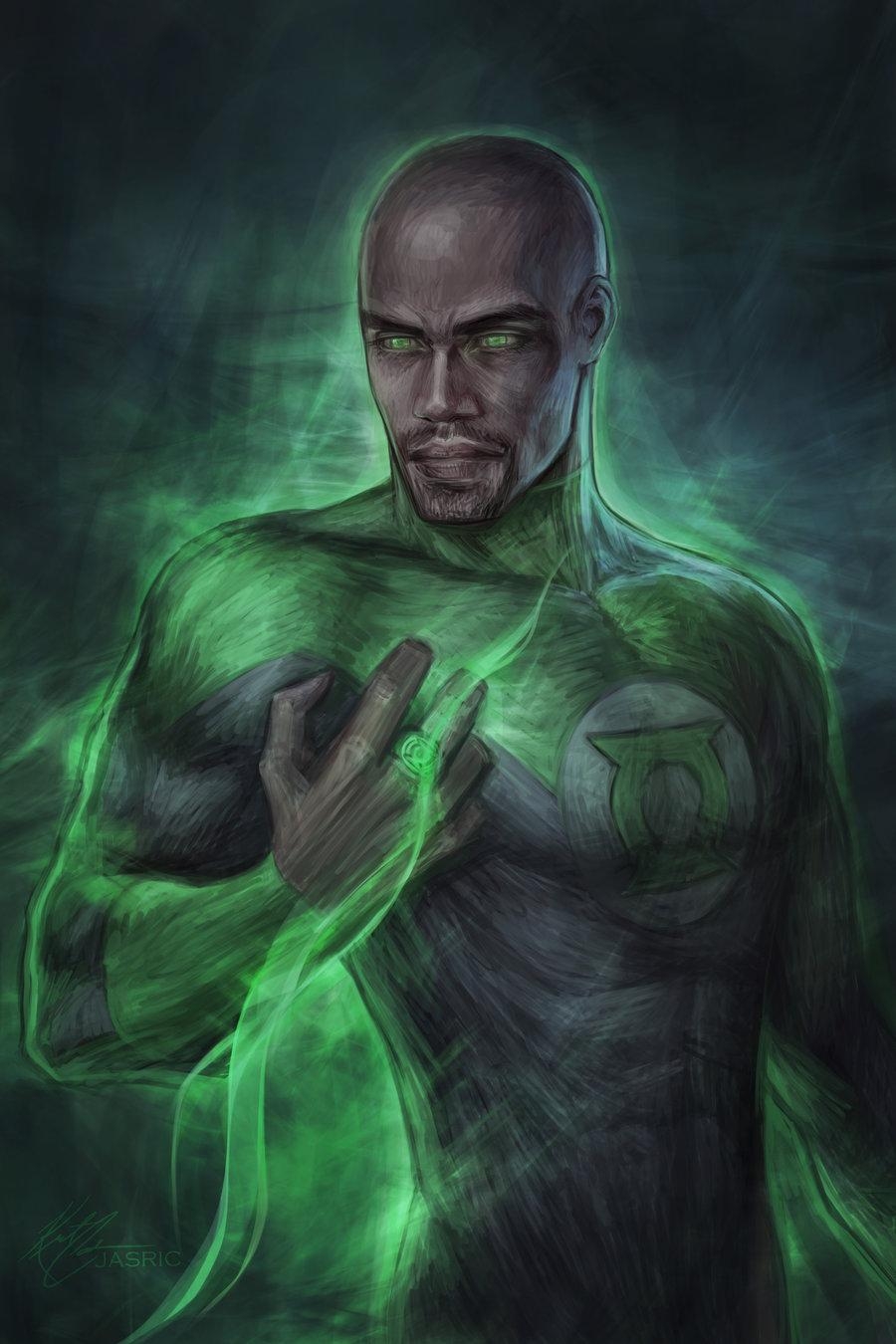 900x1350 Green Lantern John Stewart Wallpaper, Phone