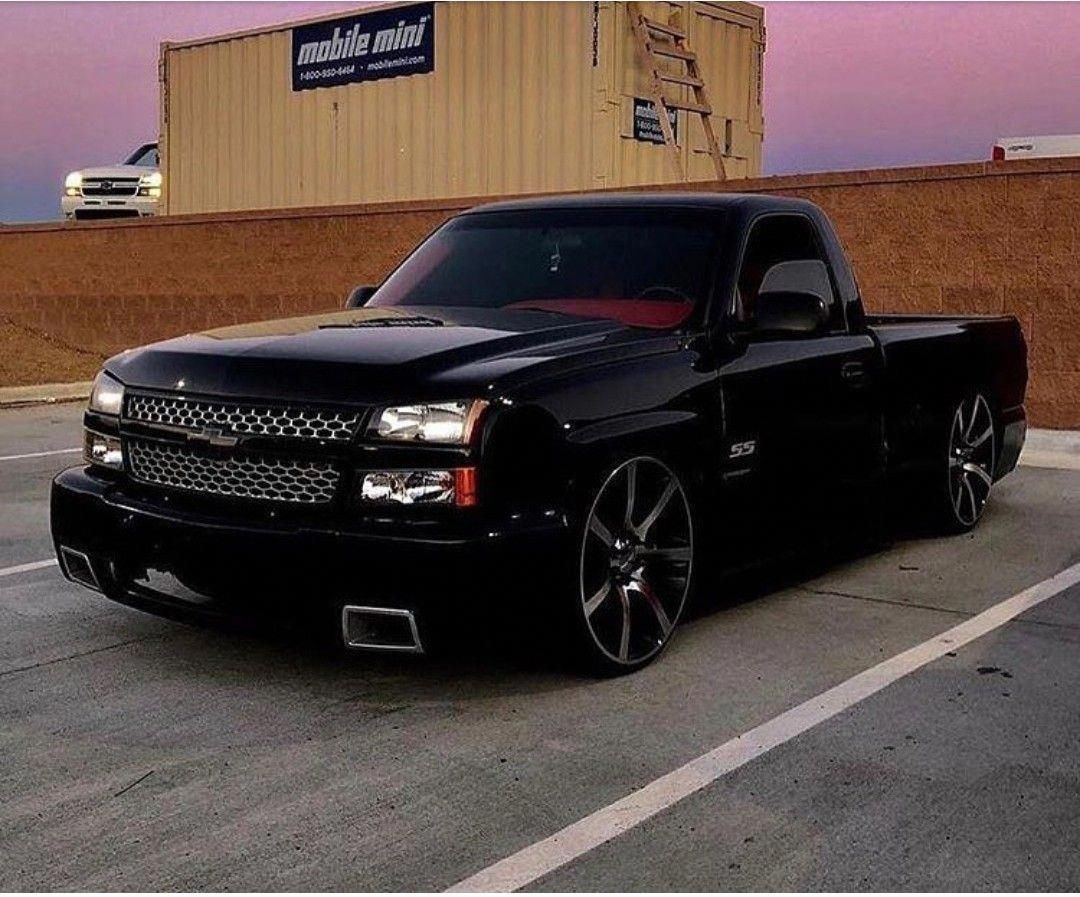 1080x900 Dang! I really prefer this colour for this #blackchevytruck. Chevy trucks silverado, Single cab trucks, Dropped trucks, Desktop