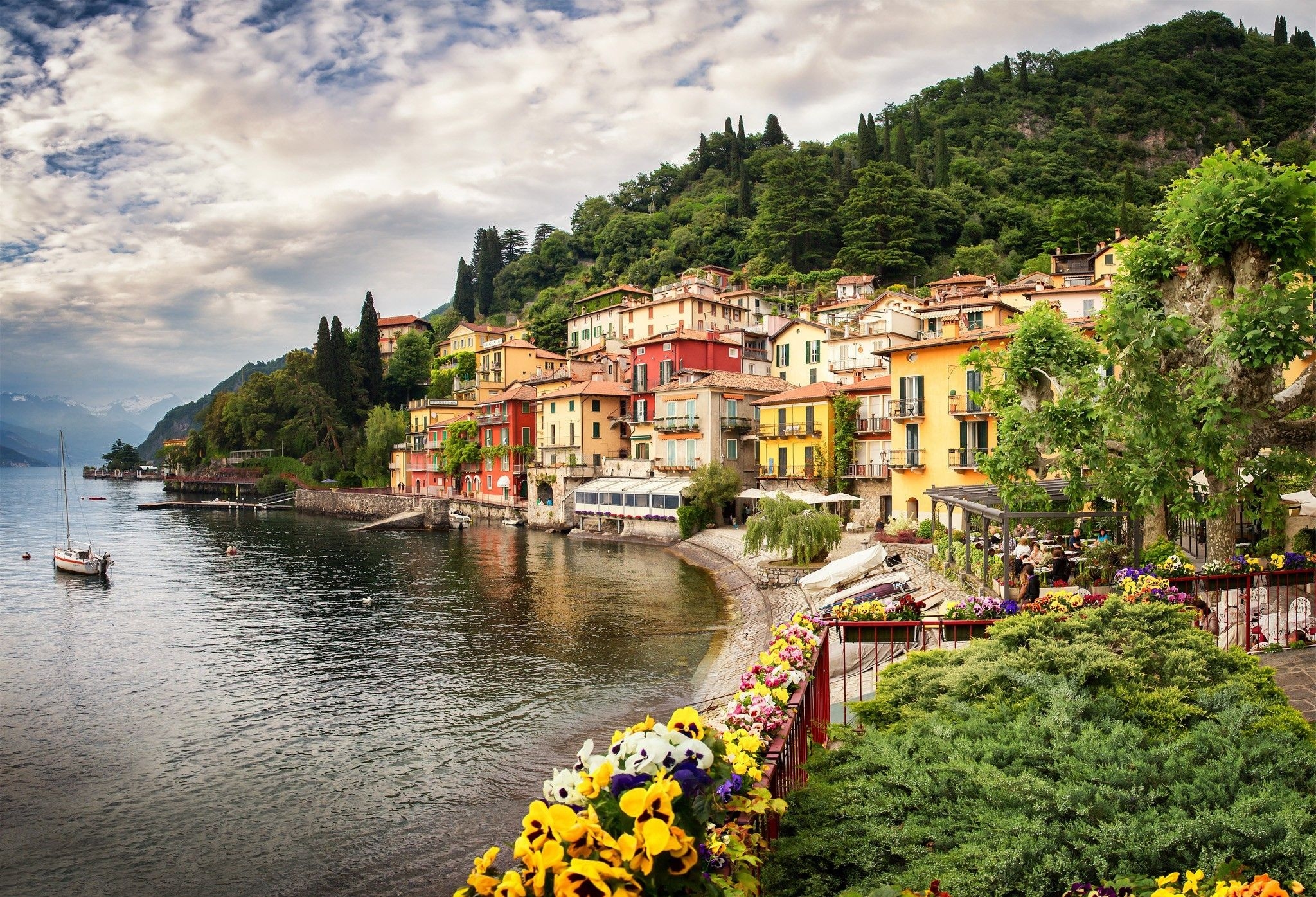 2050x1400 Lake Como HD Wallpaper and Background, Desktop