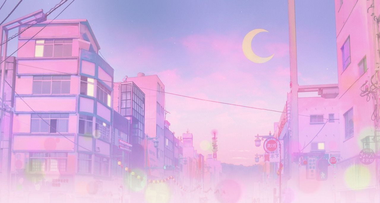 1280x690 Pastel Anime PC Wallpaper Free.wallpaperaccess.com, Desktop