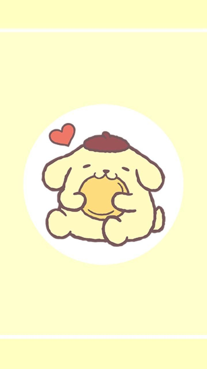 720x1280 Pompompurin. Crafts and things. Sanrio, Kawaii, Phone