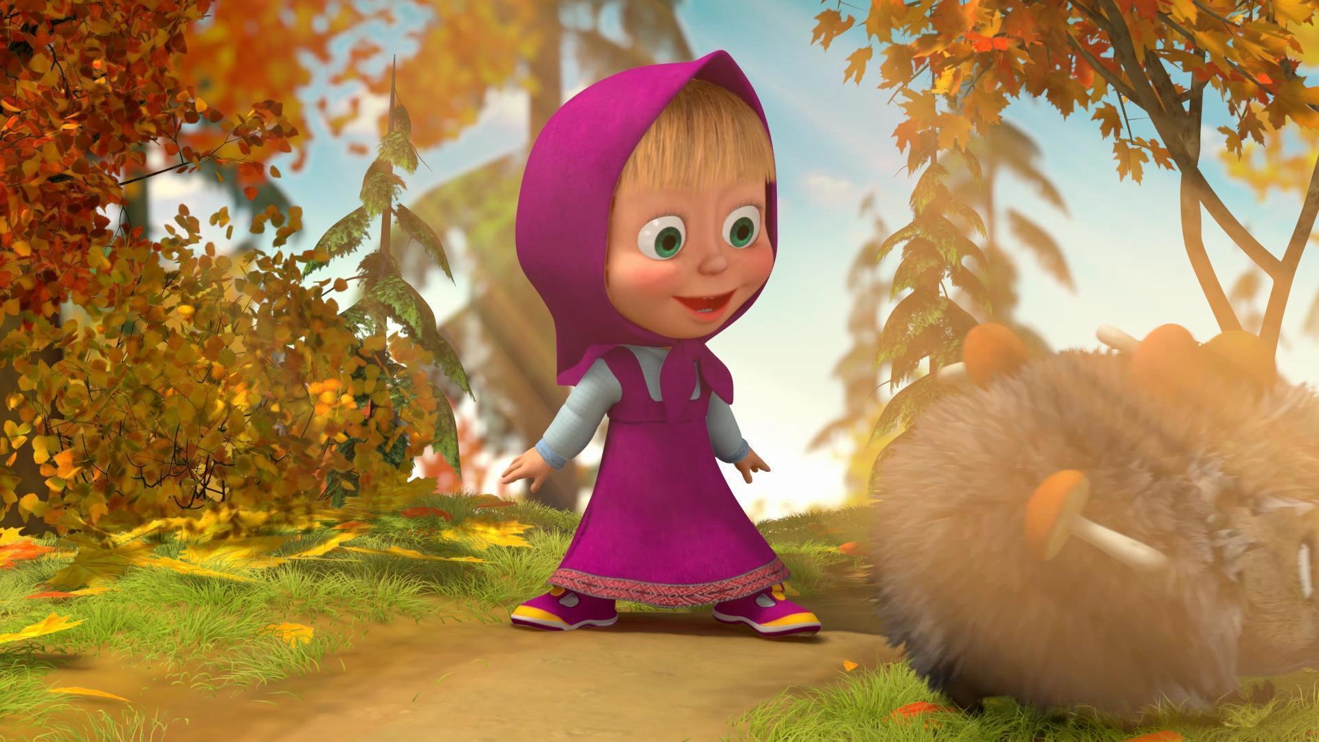 1920x1080 Masha and the Bear wallpaper picture download:3, Desktop