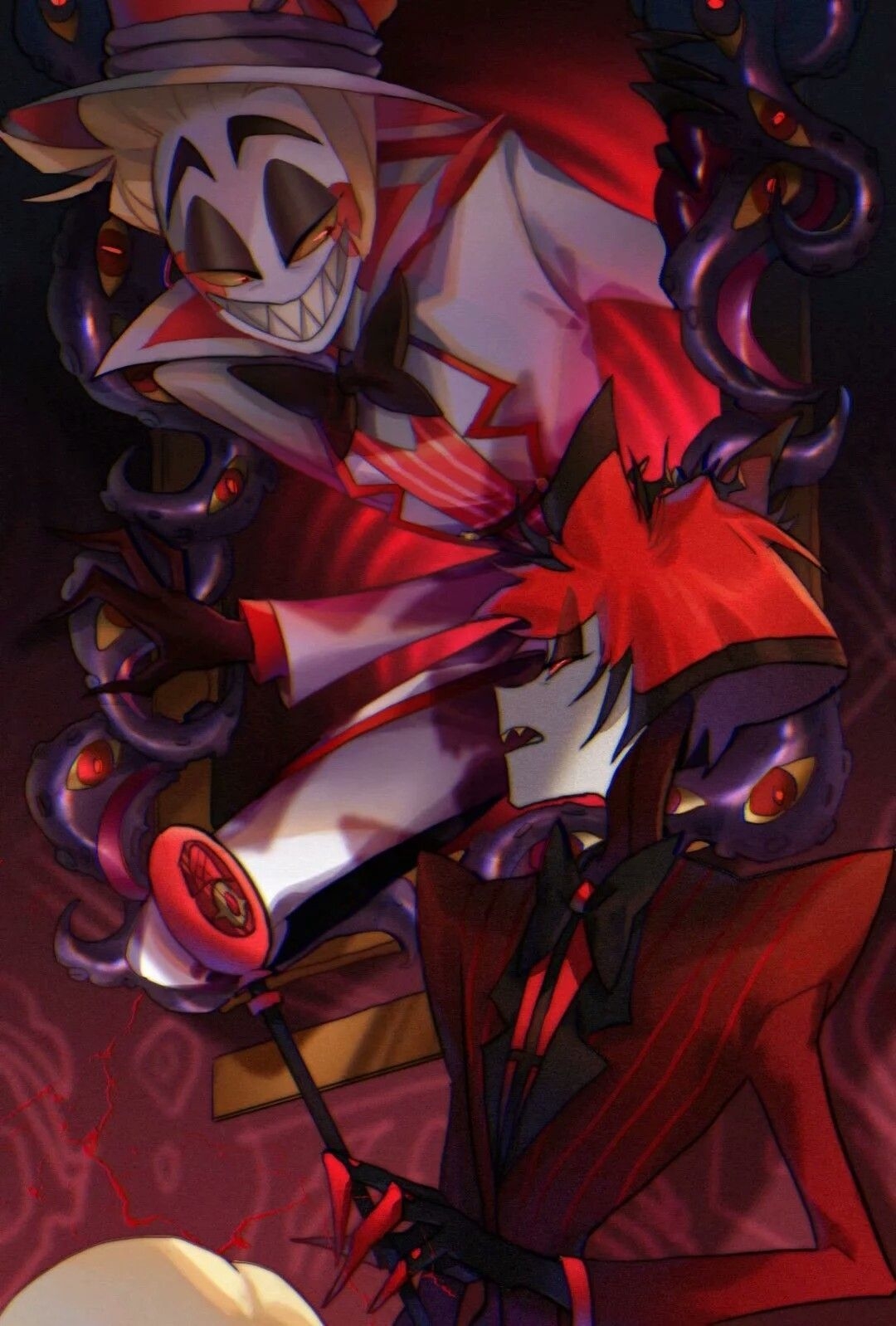 1080x1600 Sweetheart daddy comes for you.Lucifer. Hotel art, Vivziepop hazbin hotel, Hotel, Phone