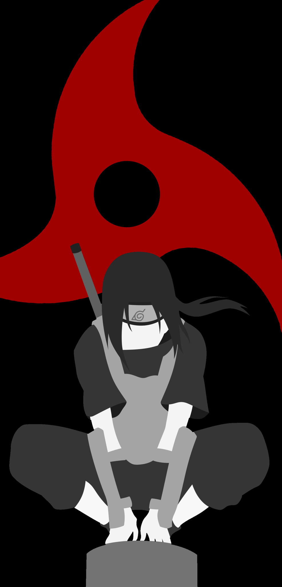 990x2050 Itachi of the Sharingan [1440x2992], Phone