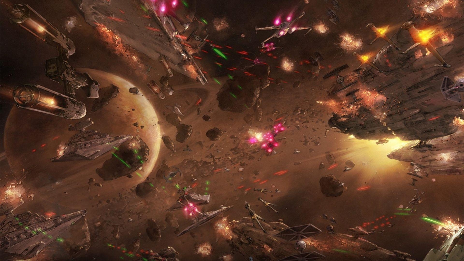 1920x1080 Star Wars Space Battle HD Wallpaperx1080, Desktop