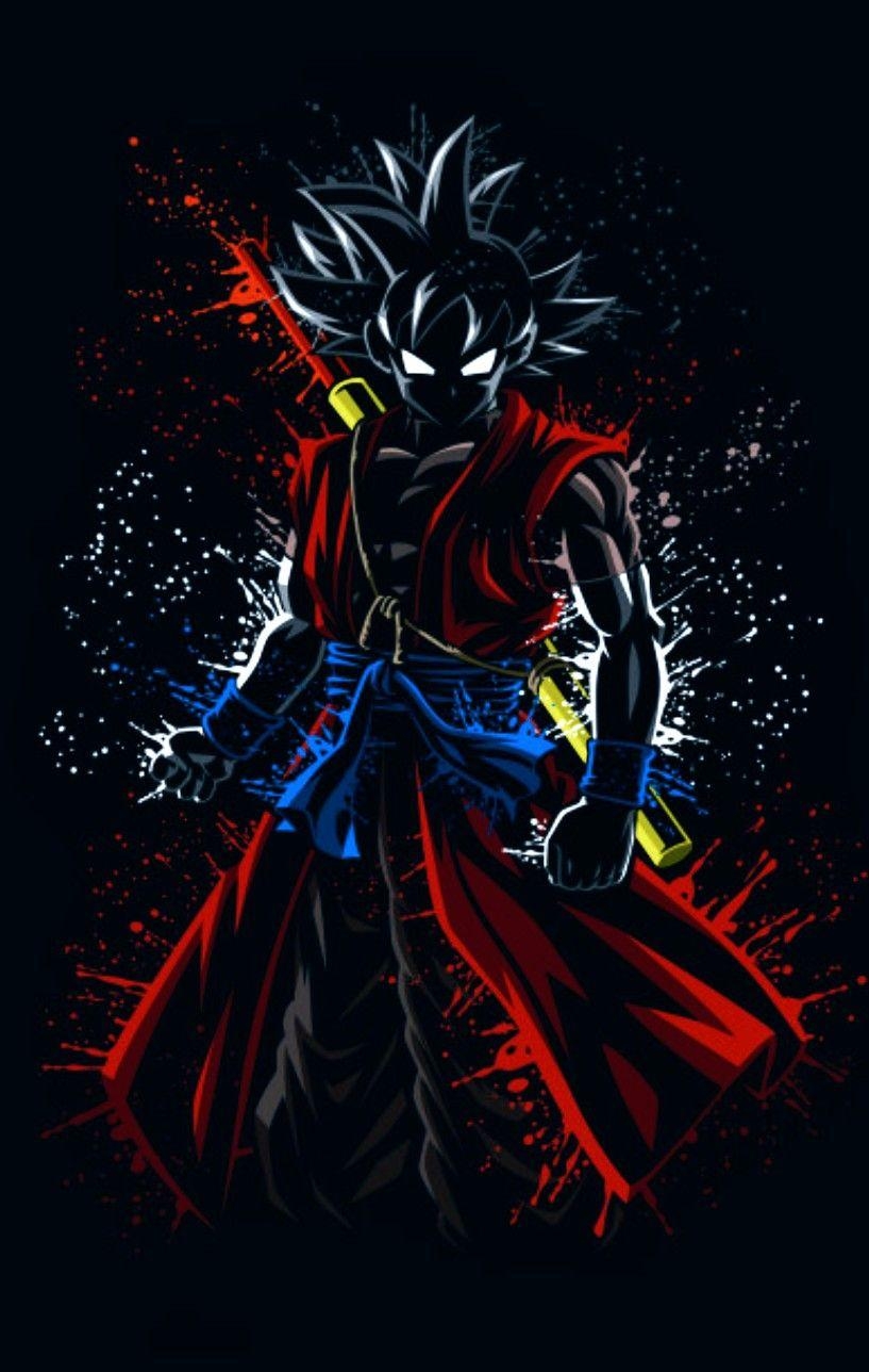 820x1290 Goku Xeno, The Strongest Warrior Protector Of Space Time. Dbz, Phone