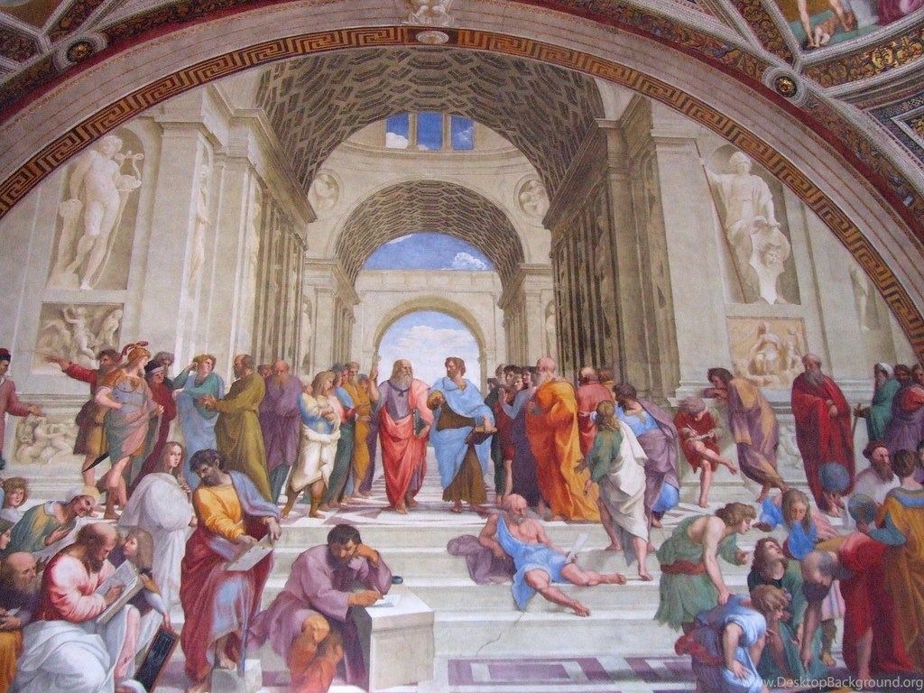 1030x770 The School Of Athens, By Raphael Desktop Background, Desktop